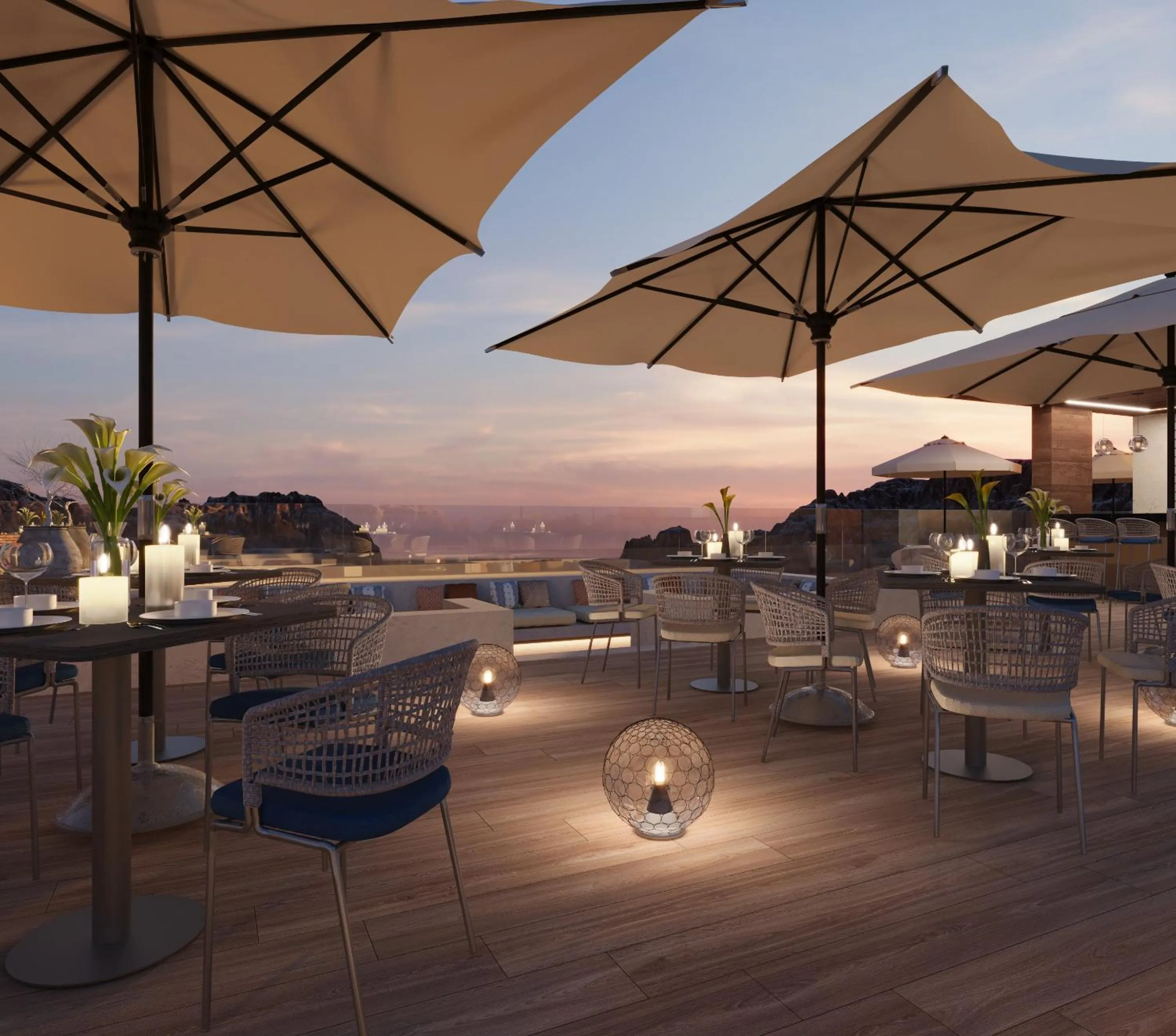 Lounge or bar in Crowne Plaza Resort Petra by IHG
