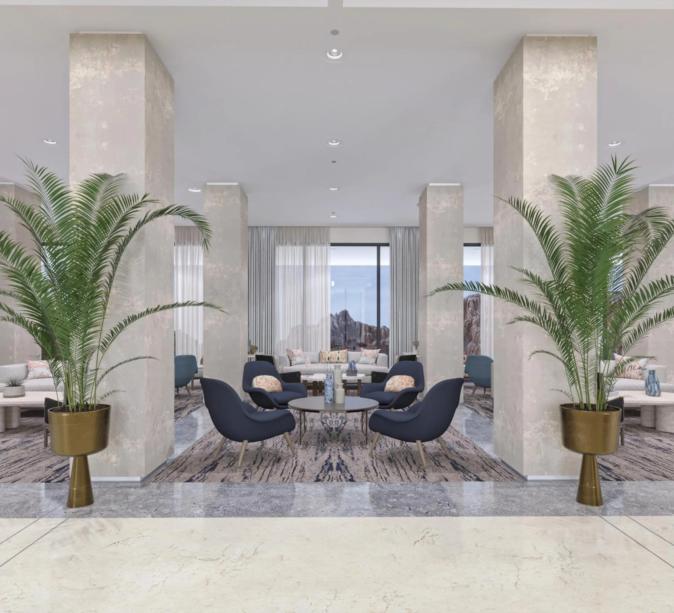 Lobby or reception in Crowne Plaza Resort Petra by IHG