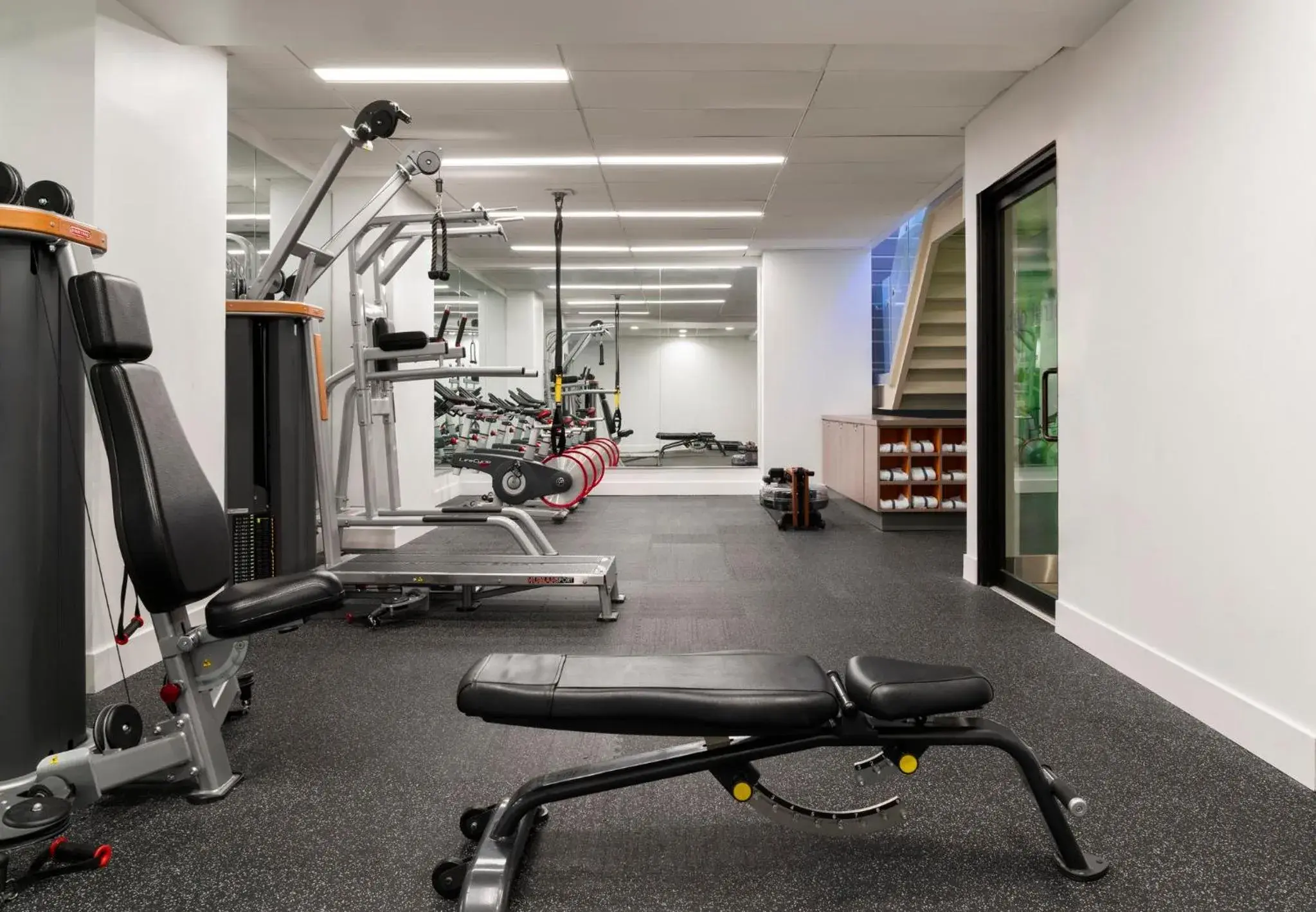 Fitness centre/facilities in EVEN Hotel Brooklyn by IHG Fitness centre/facilities in EVEN Hotel Brooklyn by IHG