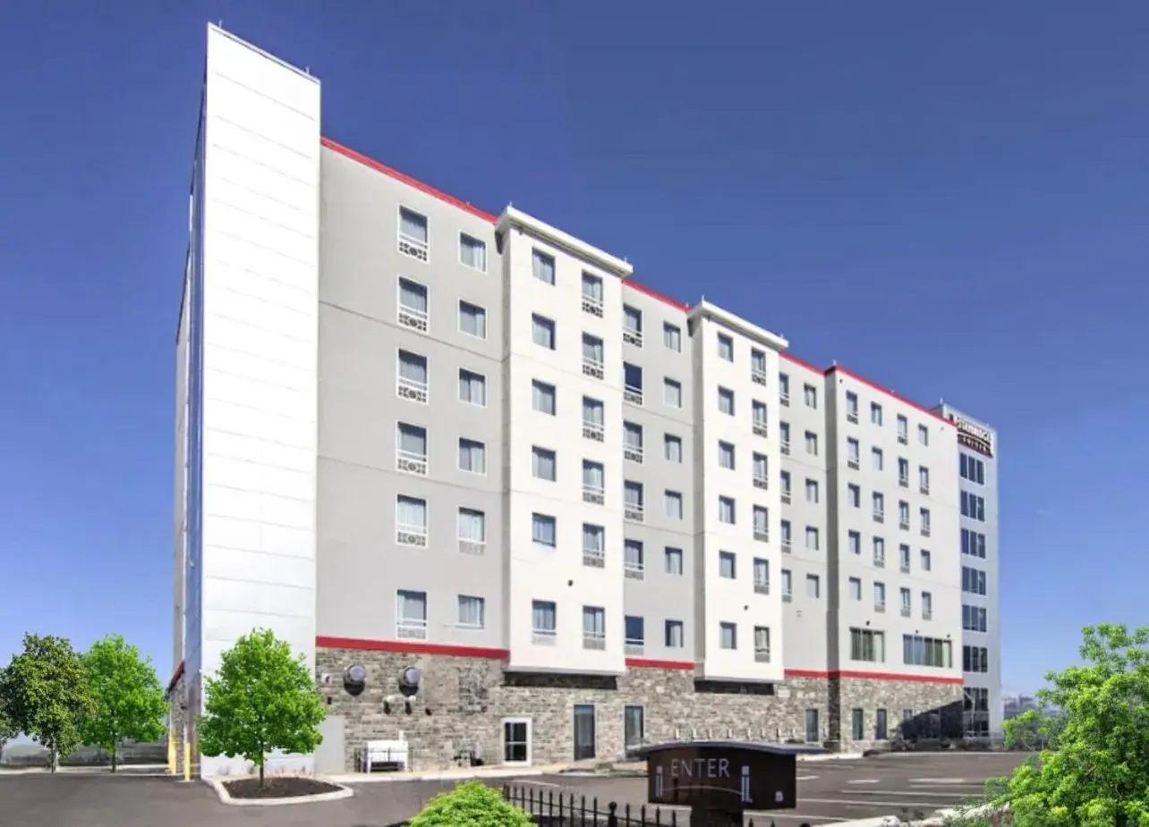 Property building in Staybridge Suites - University Area OSU by IHG Property building in Staybridge Suites - University Area OSU by IHG