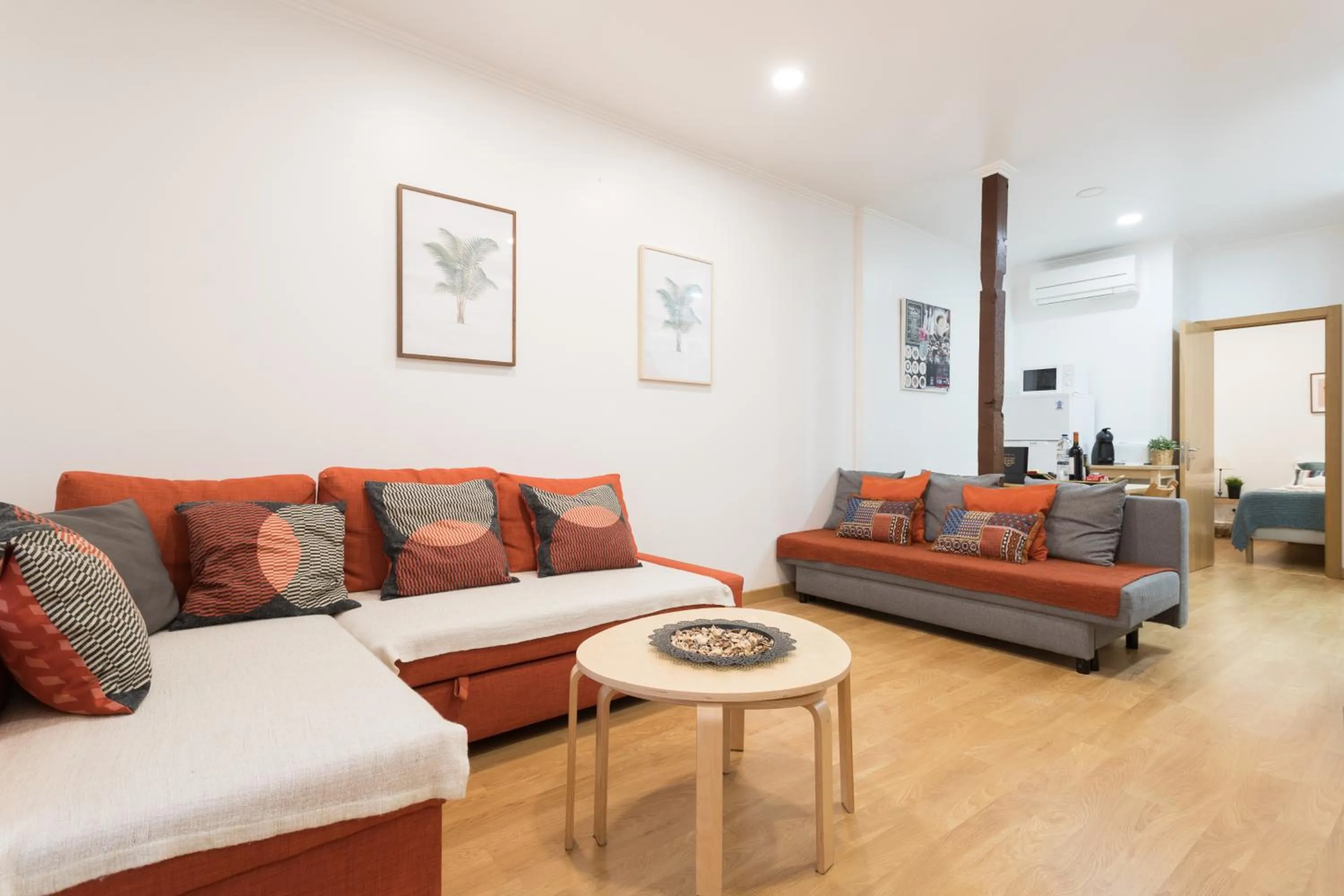 Living room in Apartments Center Bairro Alto