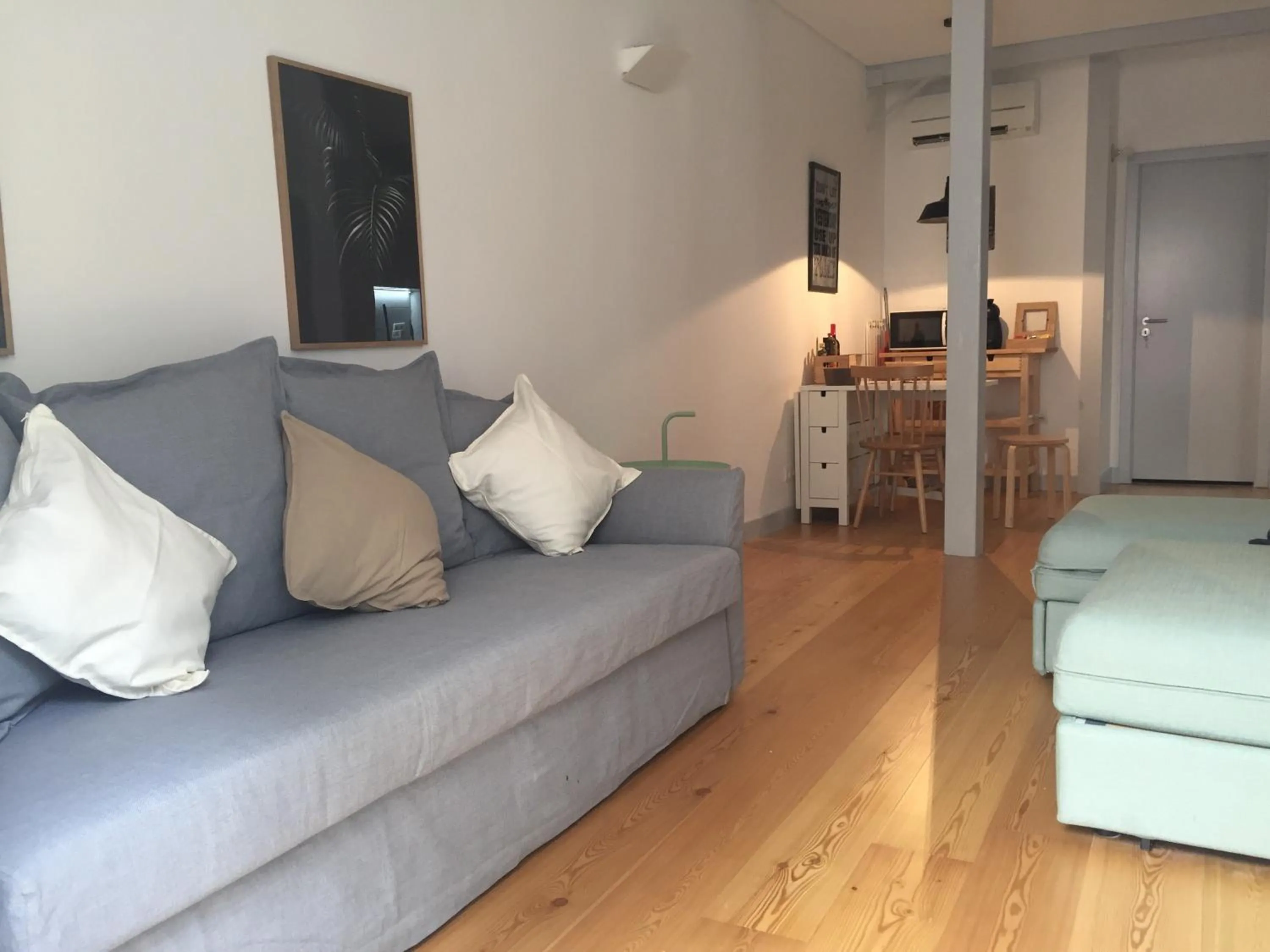 Living room, Bed in Apartments Center Bairro Alto