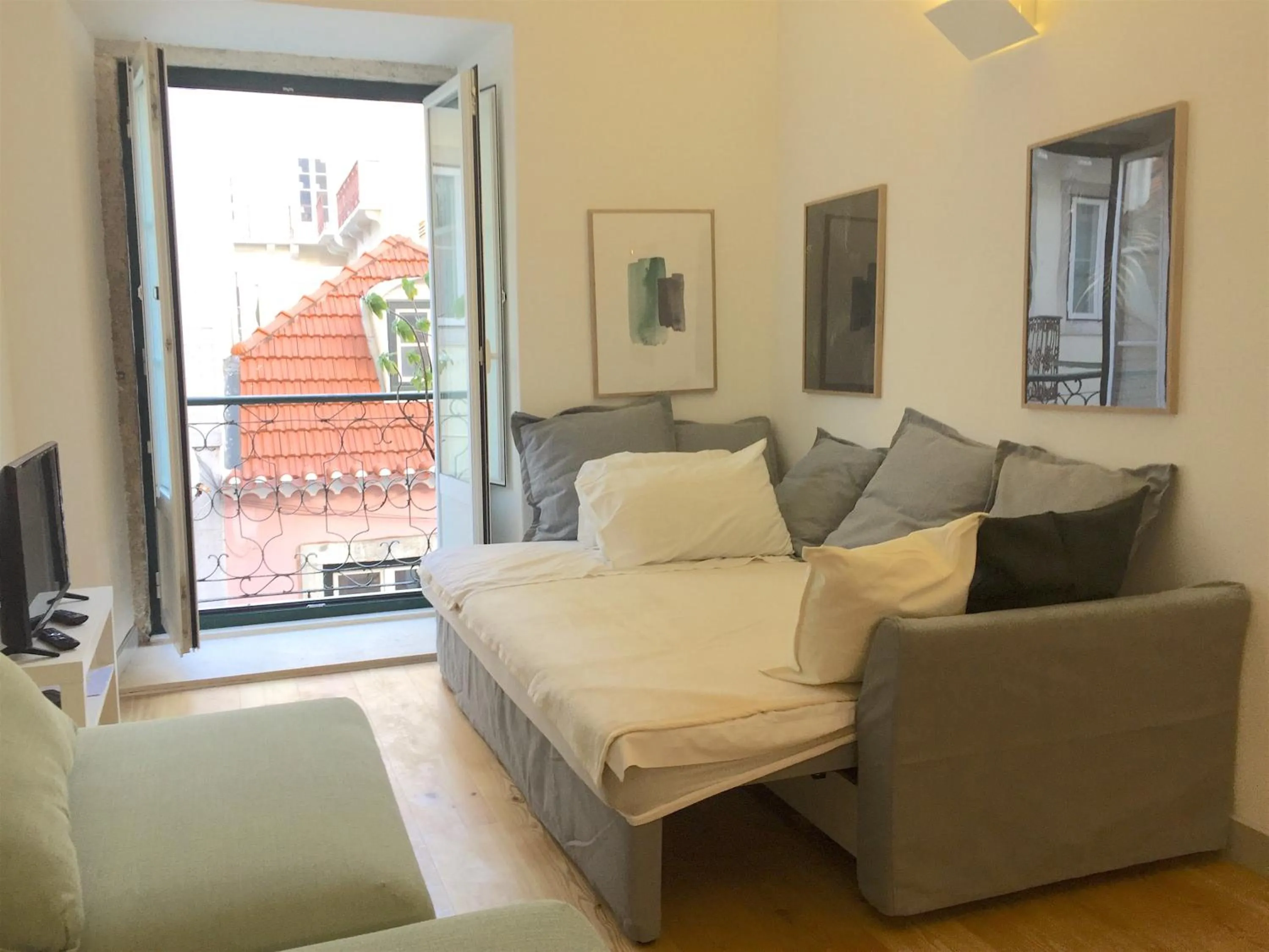 Living room in Apartments Center Bairro Alto