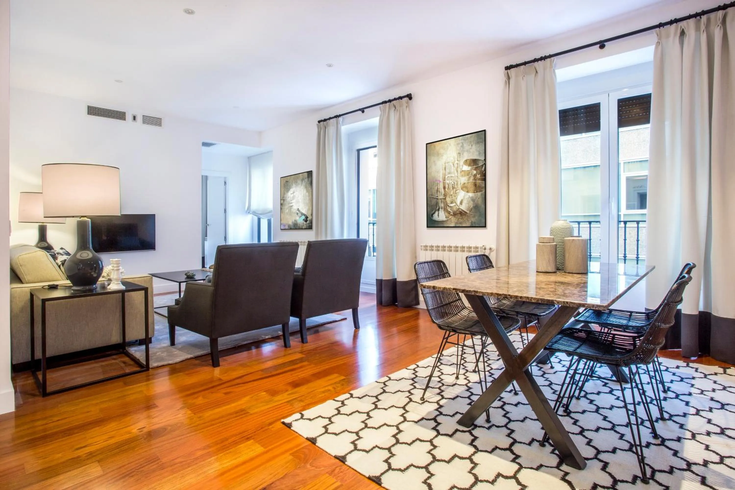 Living room in Slow Suites Augusto