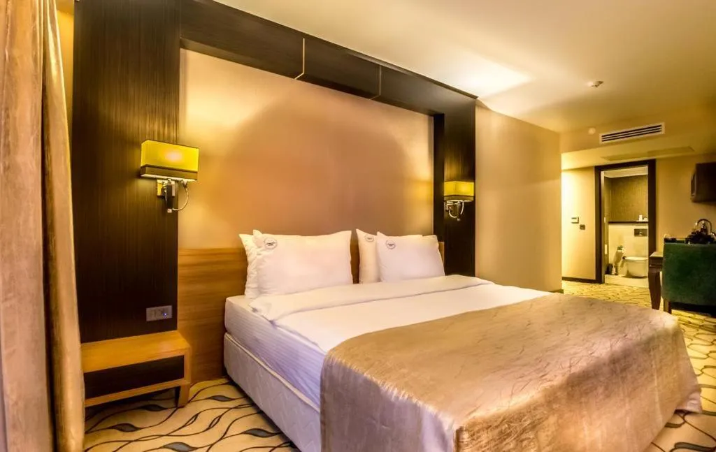 Bed in Lozengrad Hotel