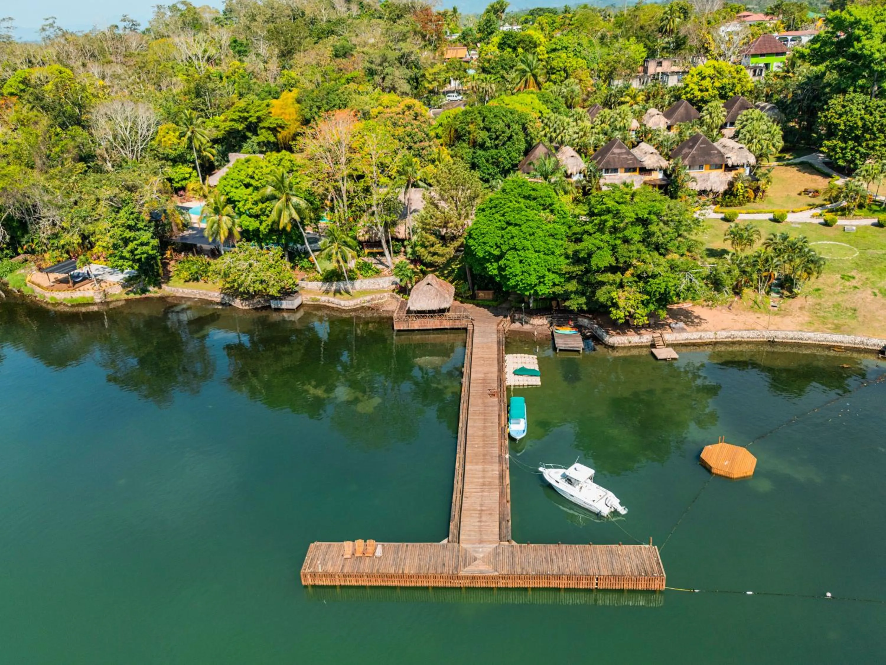 Bird's eye view in Banana Palms Hotel