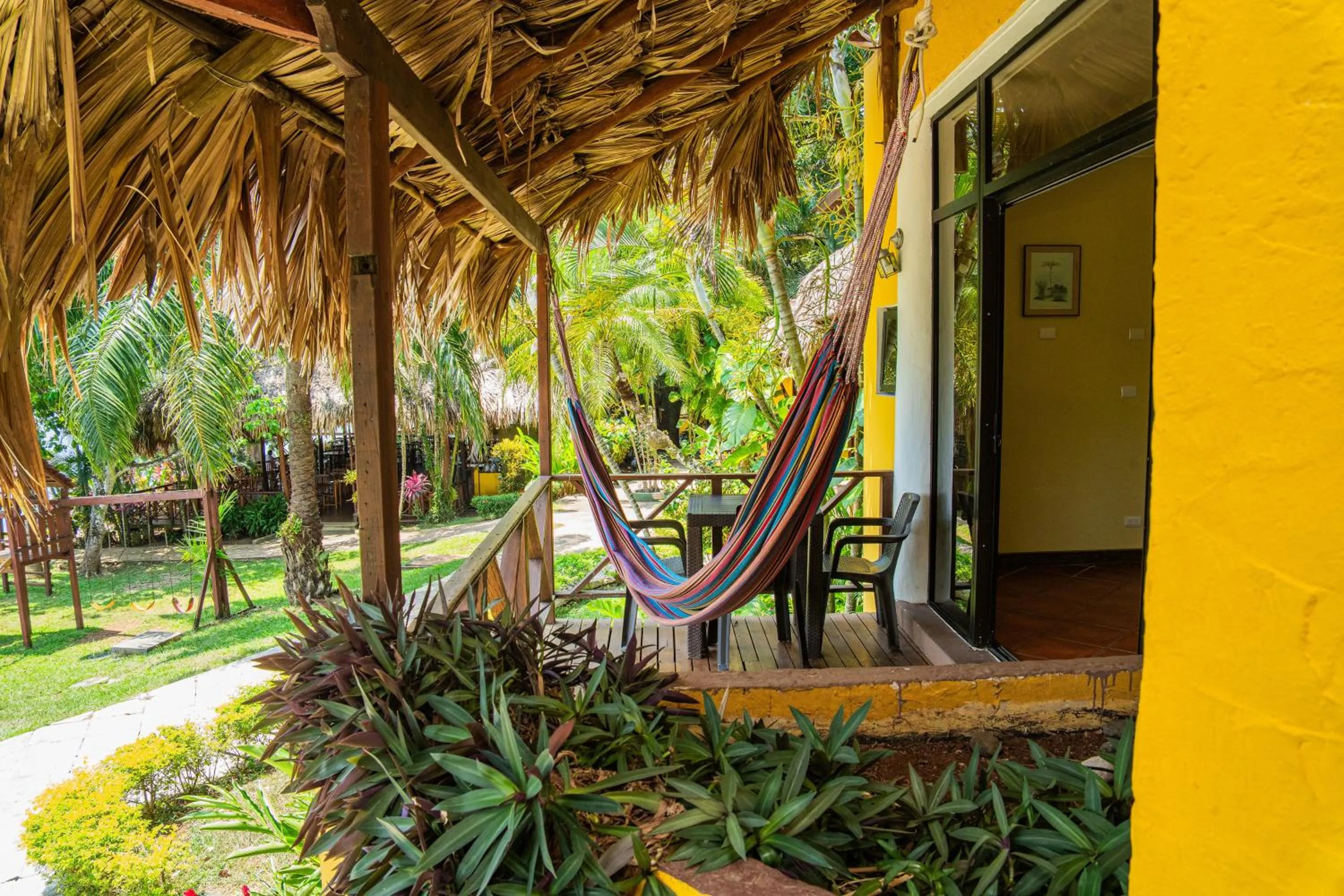 Garden view in Banana Palms Hotel
