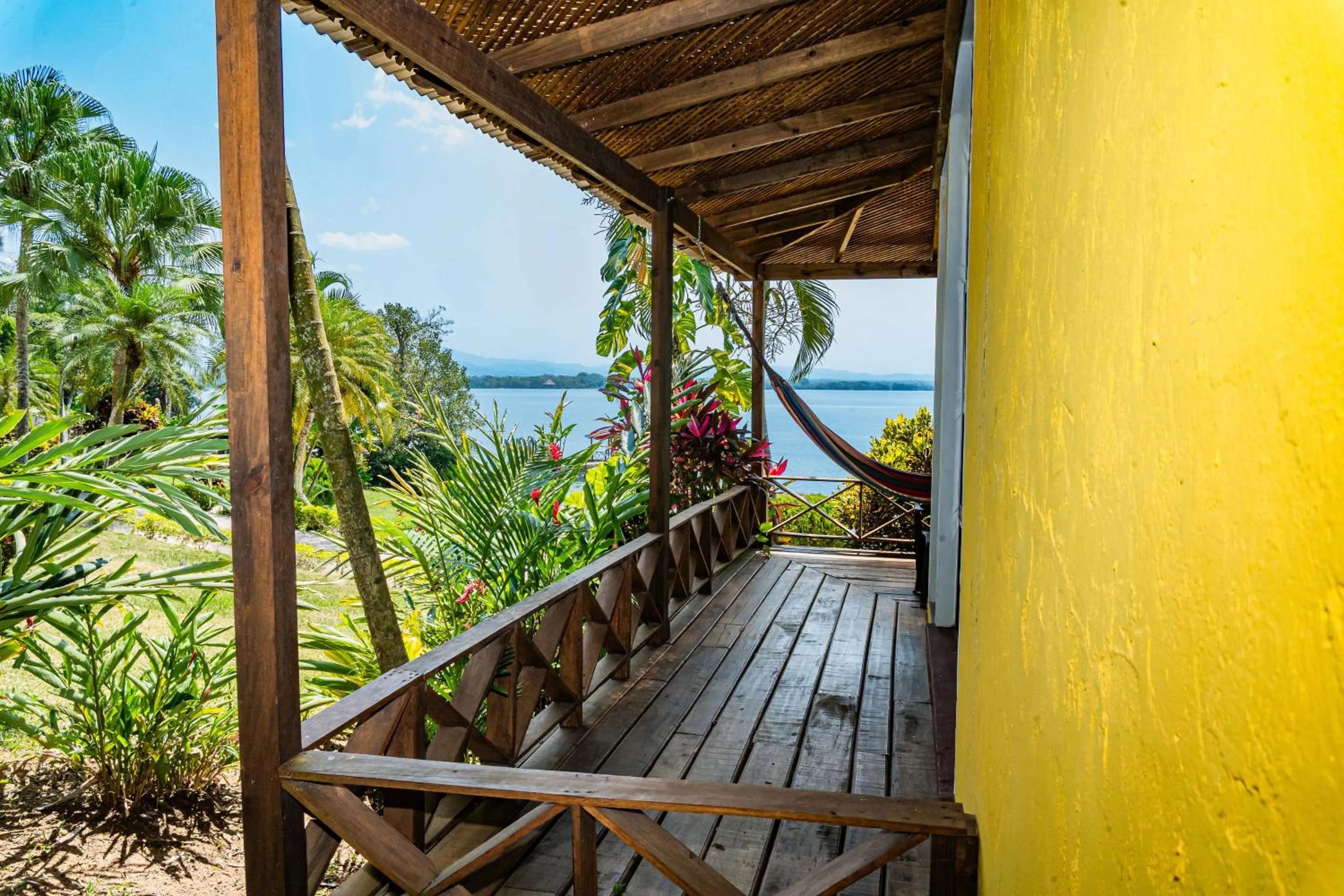 Lake view in Banana Palms Hotel