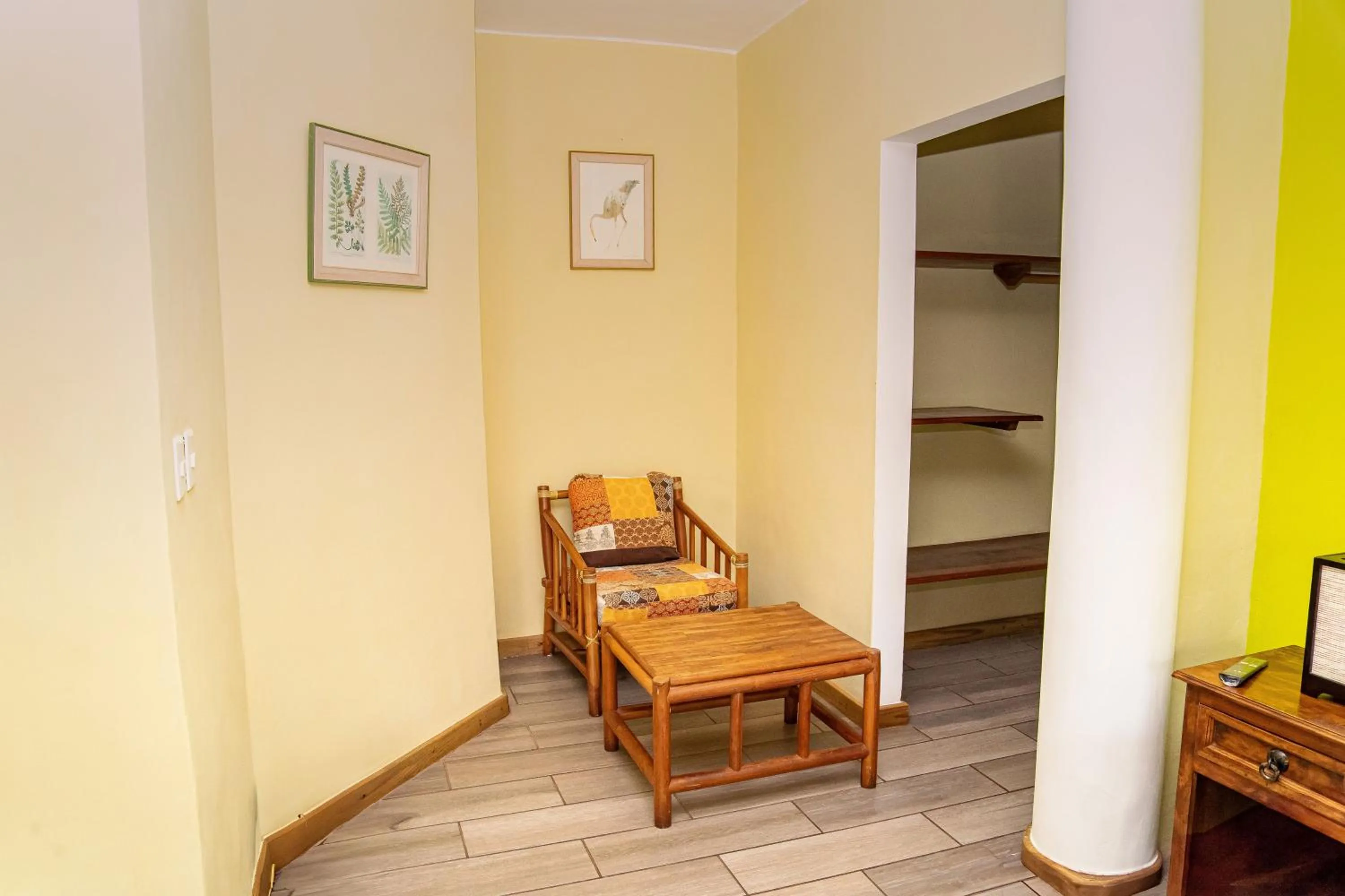 Seating area in Banana Palms Hotel