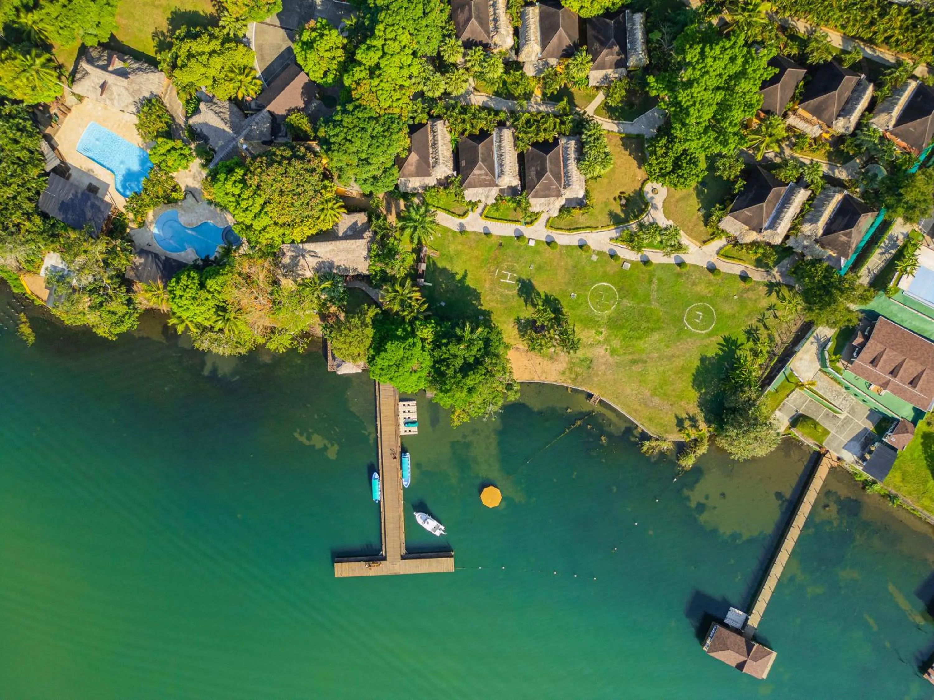 Bird's eye view in Banana Palms Hotel