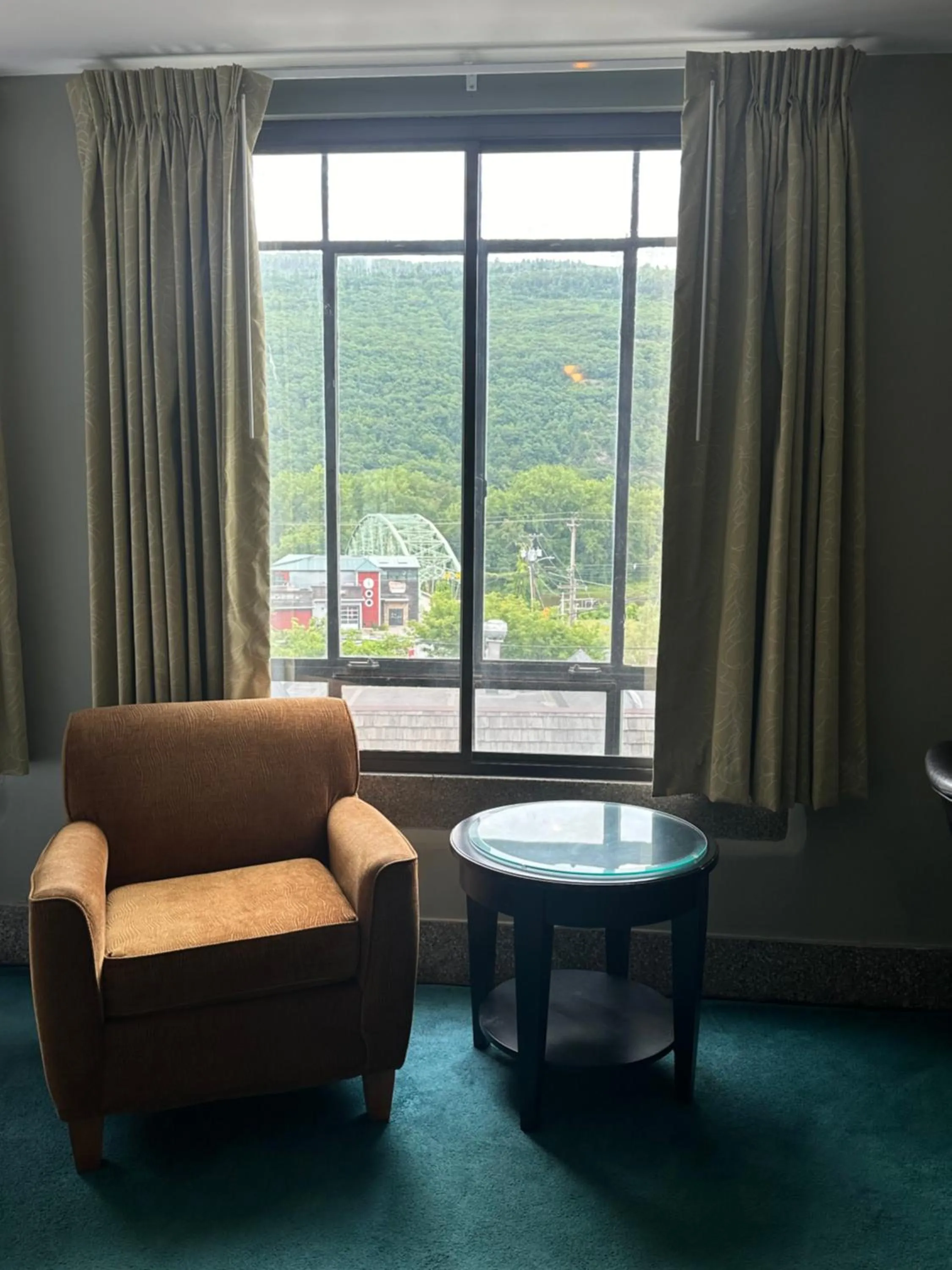 Mountain view in Latchis Hotel