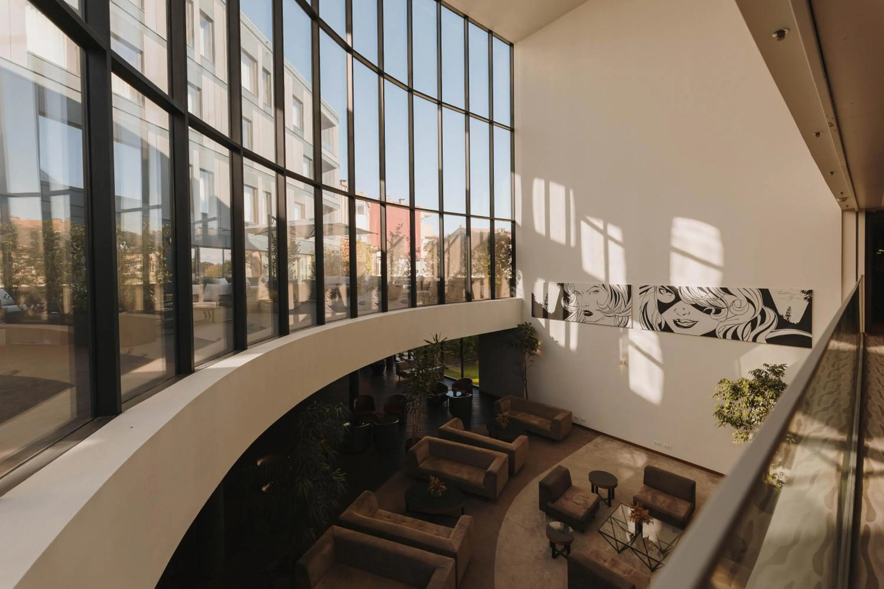 Inner courtyard view in Timbre Heroismo