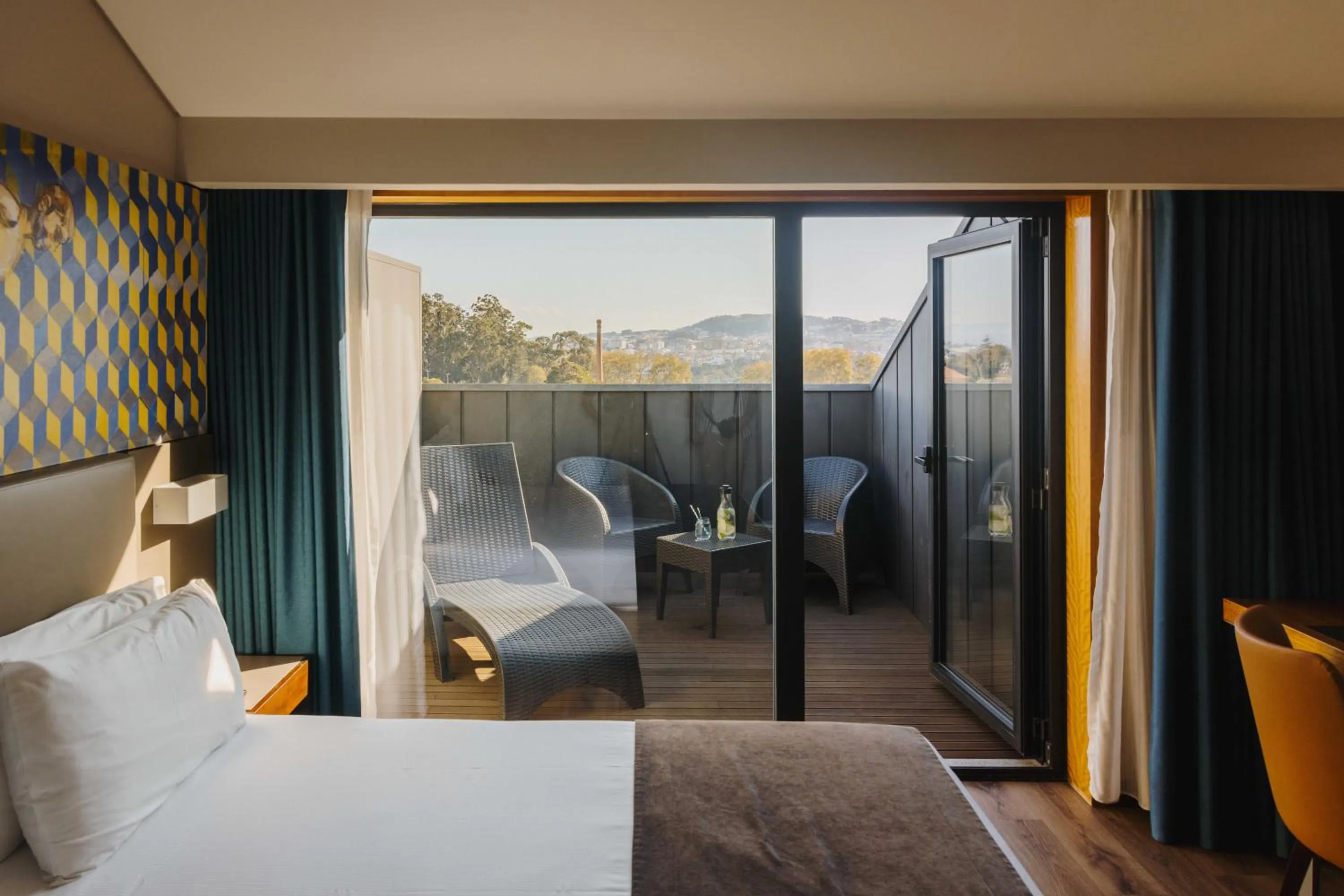 Balcony/Terrace, Bed in Timbre Heroismo