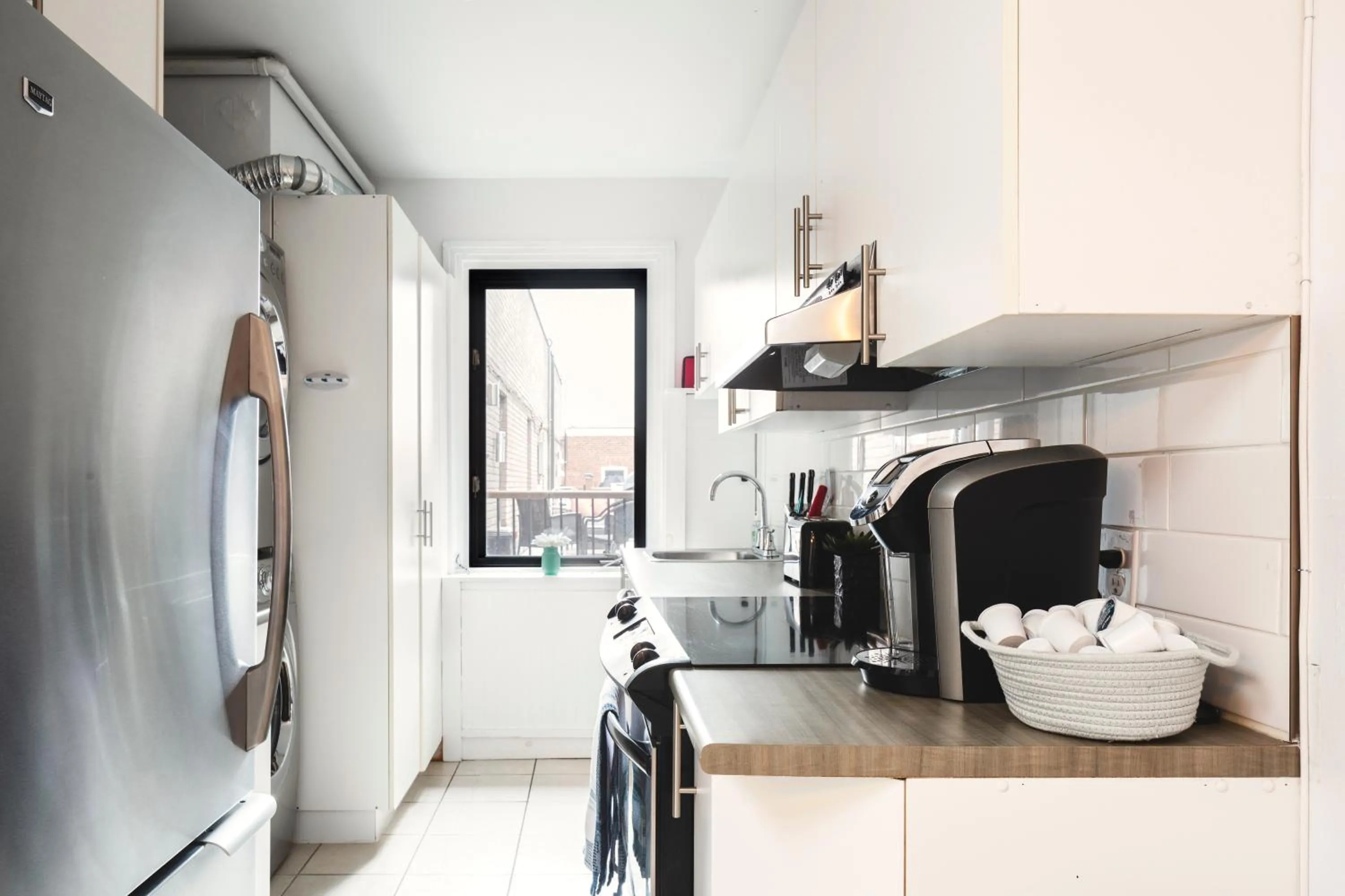 Coffee/tea facilities in MTLVacationrentals-The MTLVR Kisses