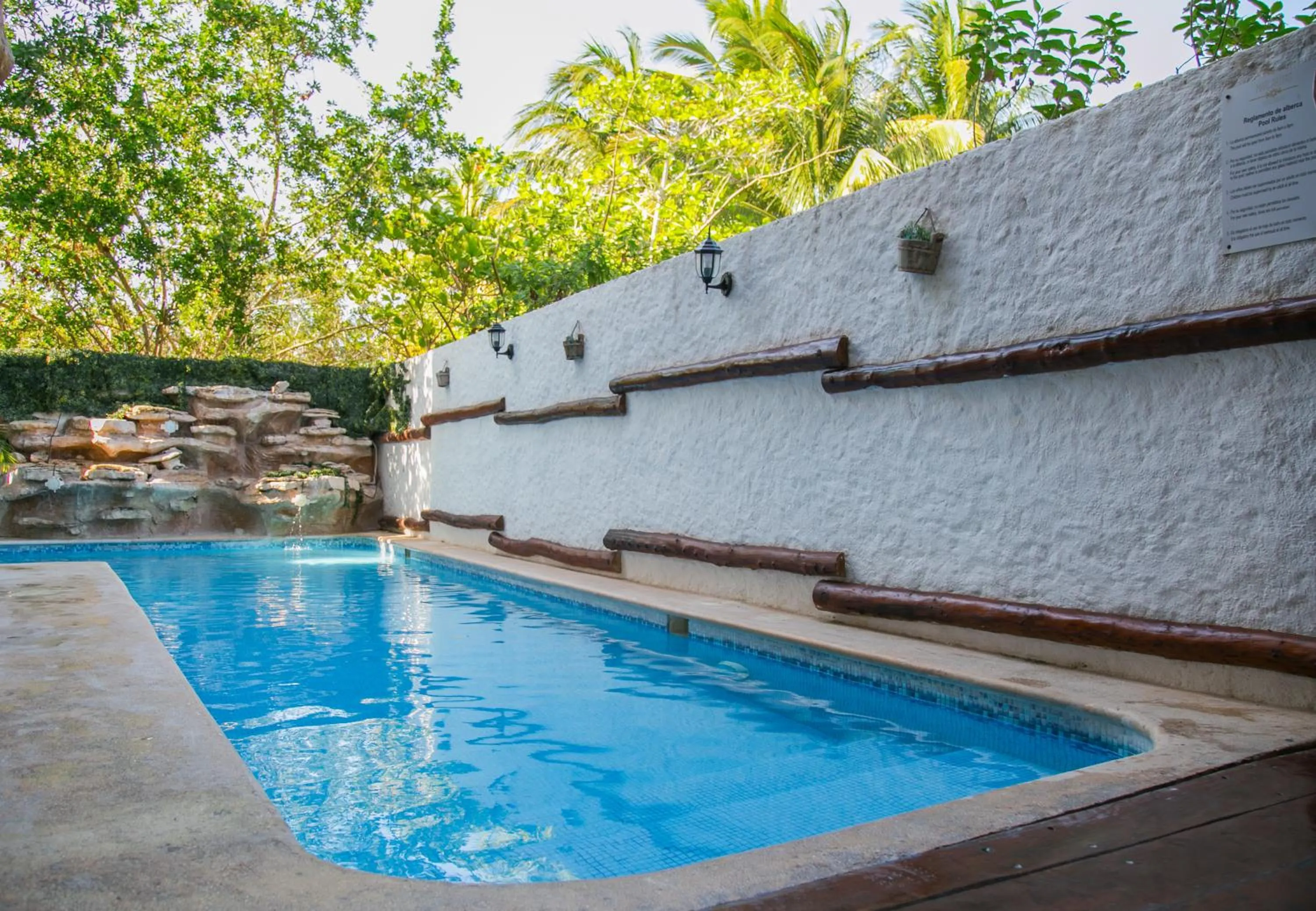 Swimming pool in Villas Margaritas Holbox