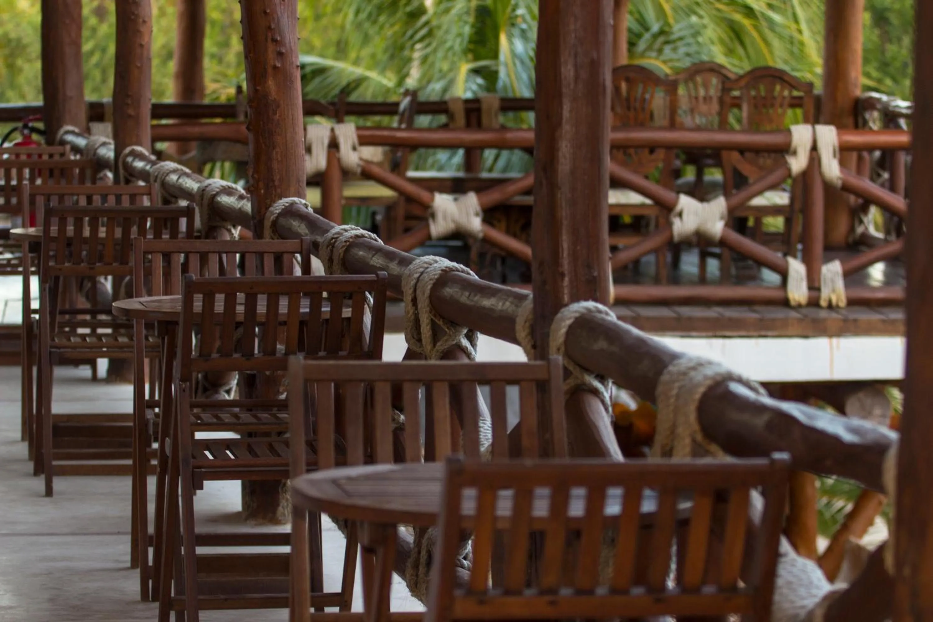 Patio in Villas Margaritas Holbox