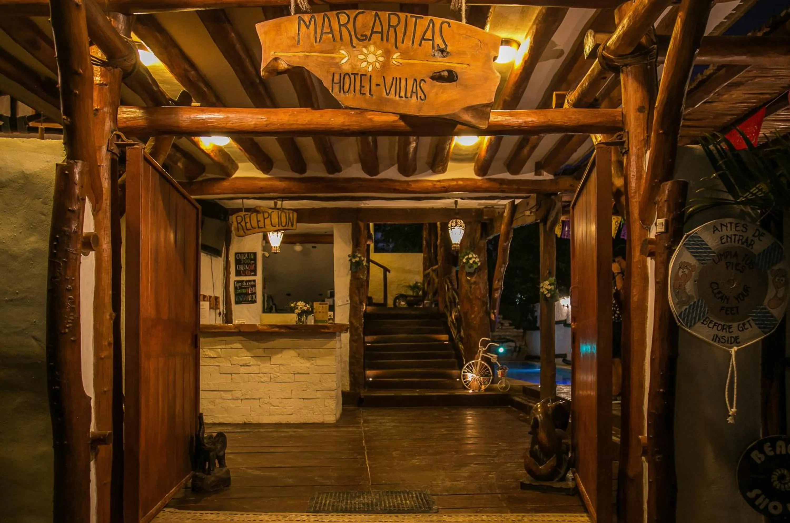 Lobby or reception in Villas Margaritas Holbox