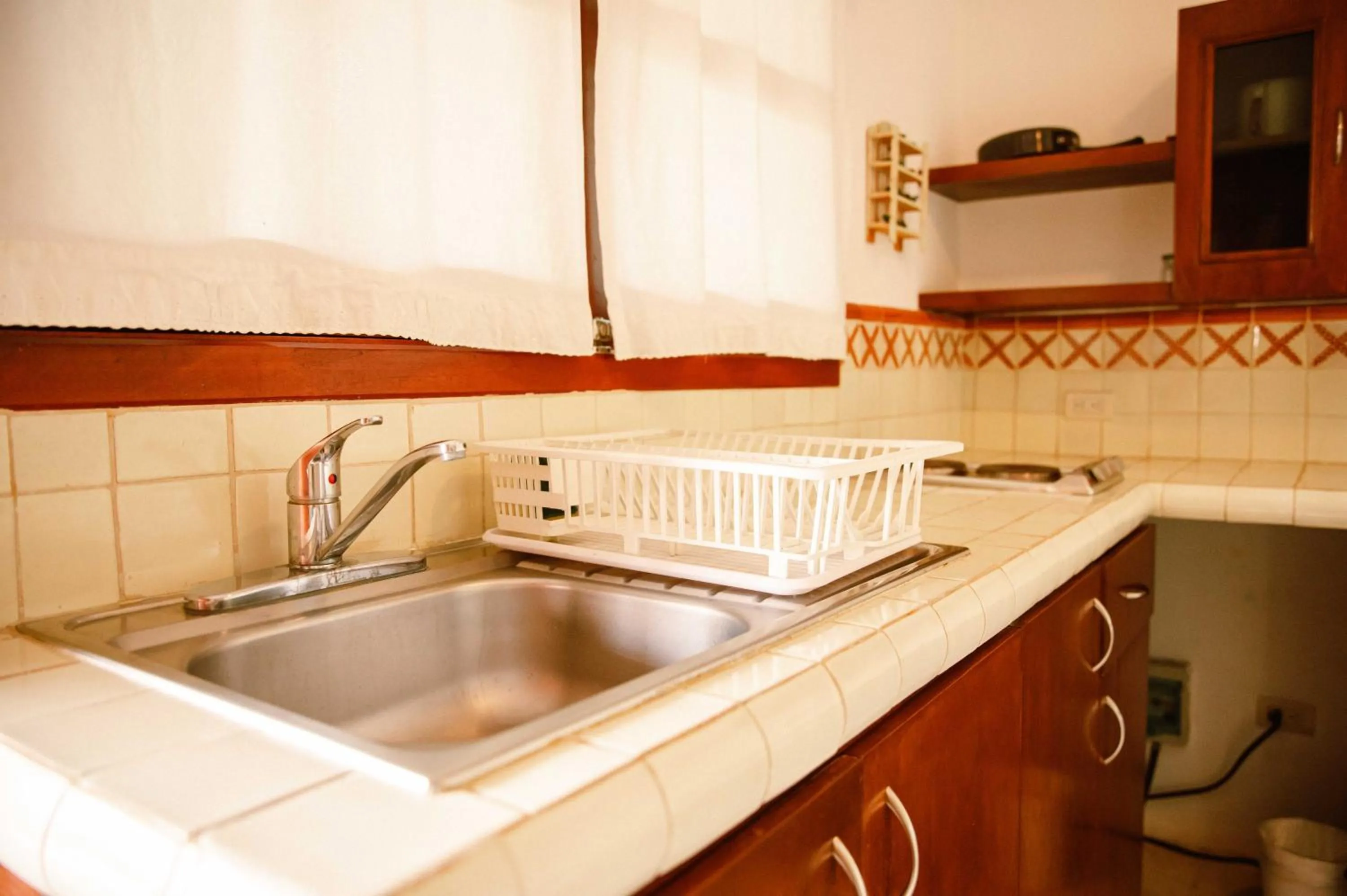 Kitchen or kitchenette in Villas Margaritas Holbox