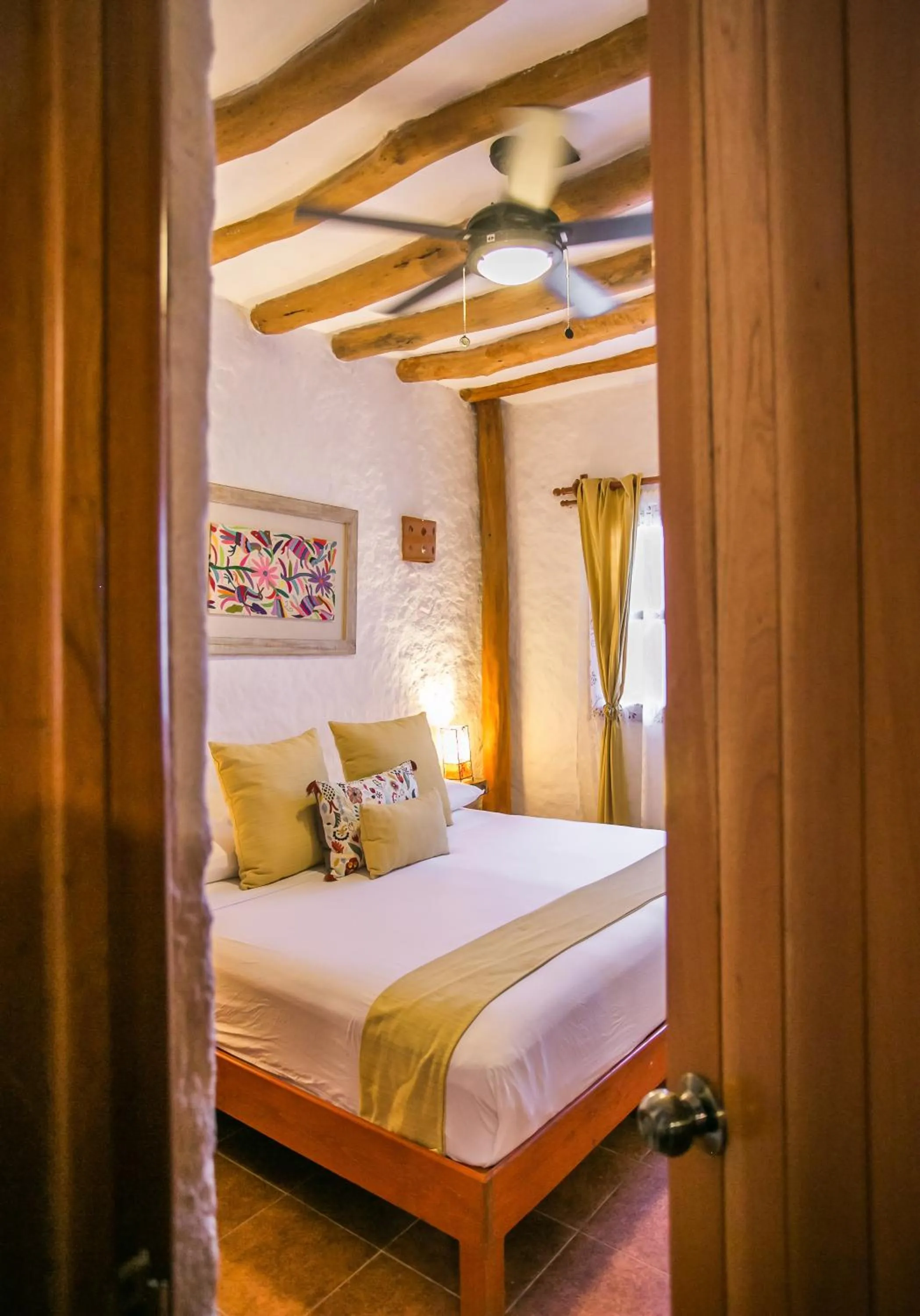 Bedroom, Bed in Villas Margaritas Holbox