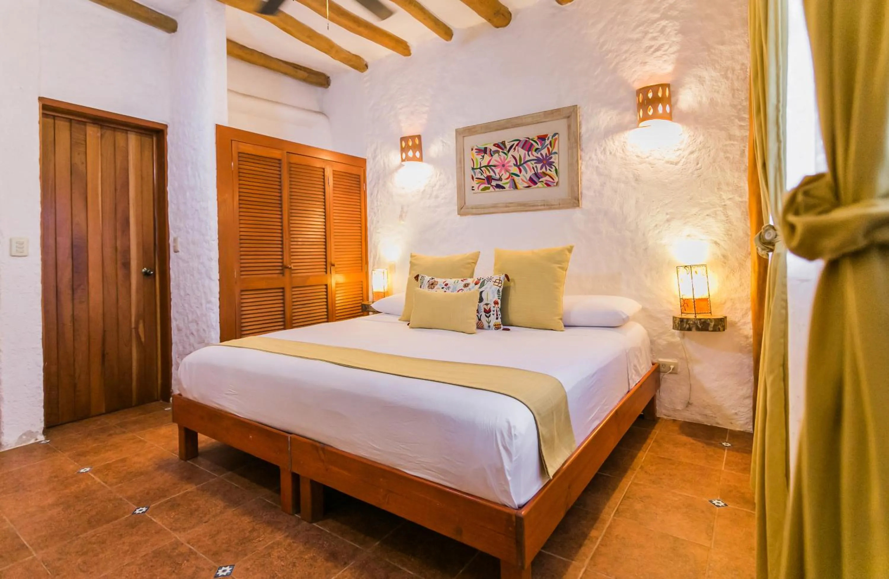 Bedroom, Bed in Villas Margaritas Holbox