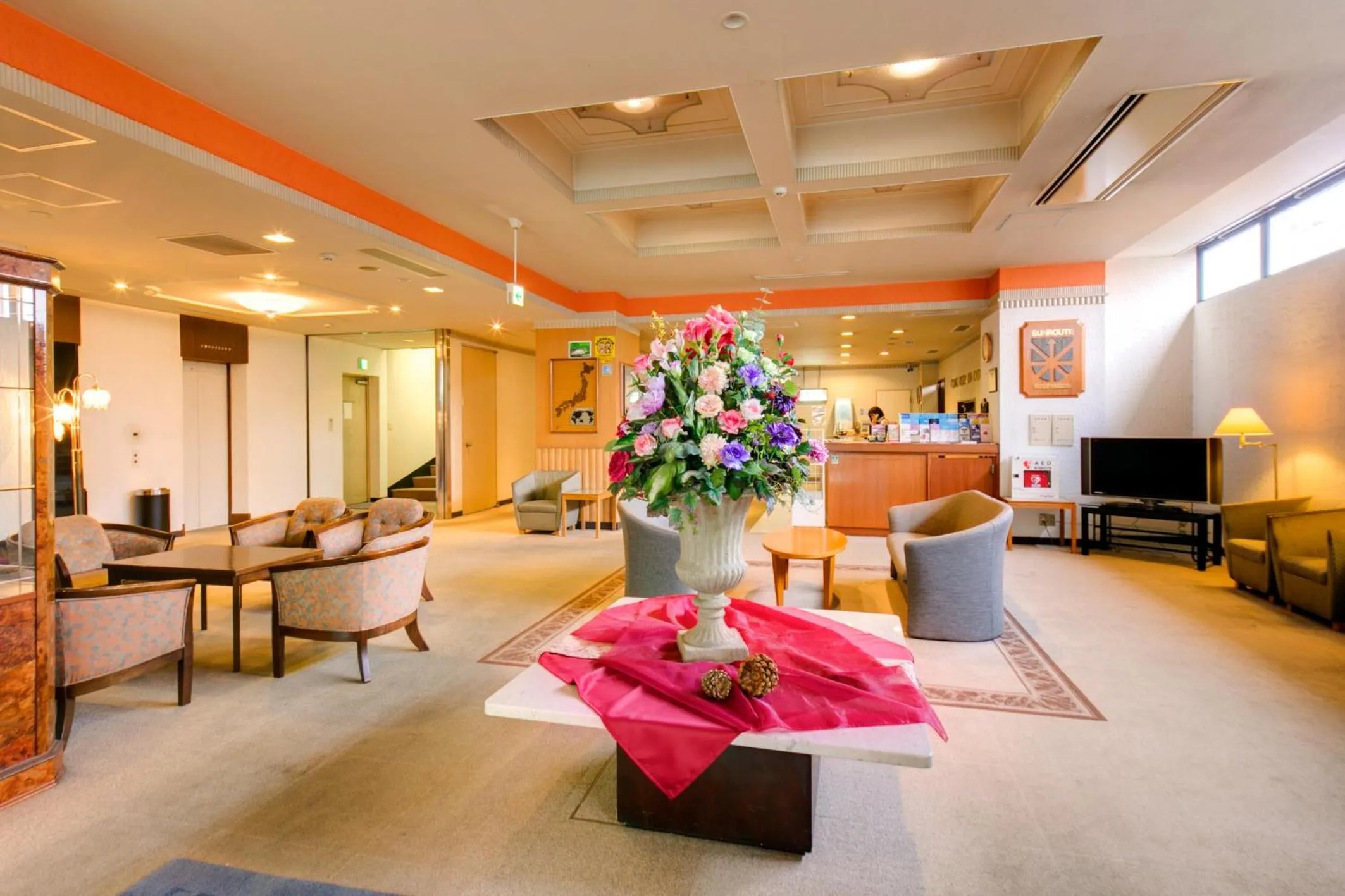 Lobby or reception in Hotel Sunroute Tochigi