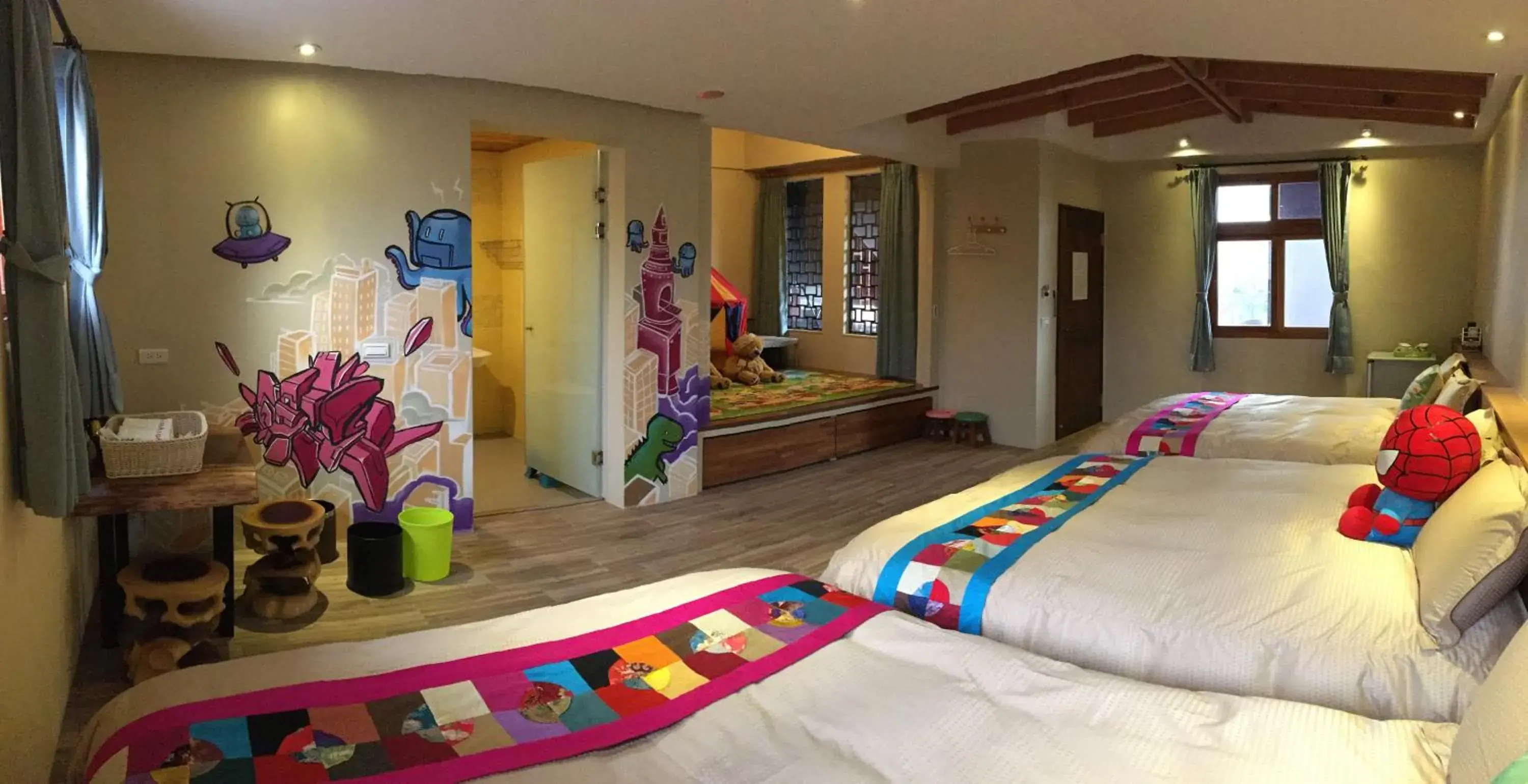 Bed in Yes Villa