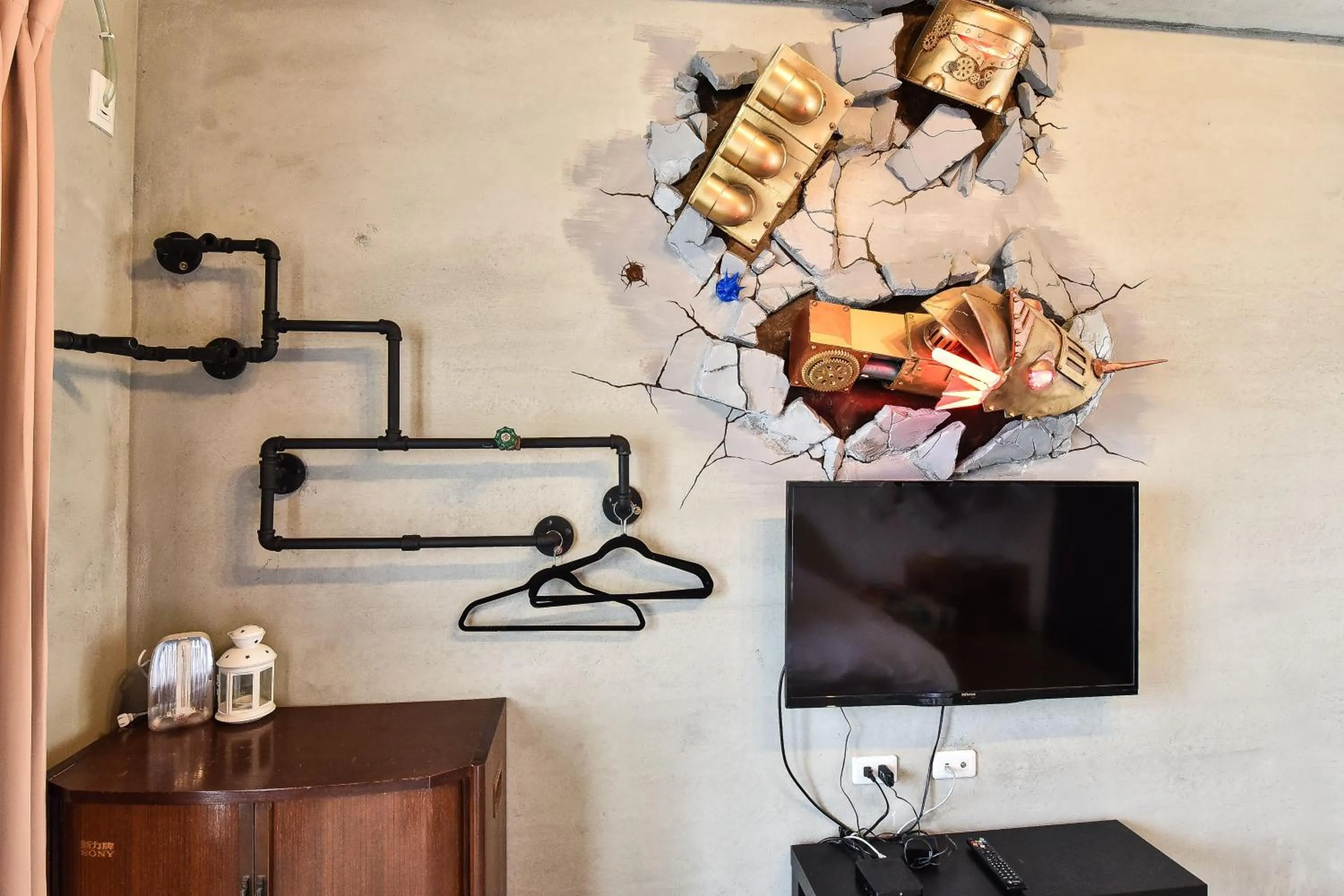 TV and multimedia in Anping Wikid Design Hotel