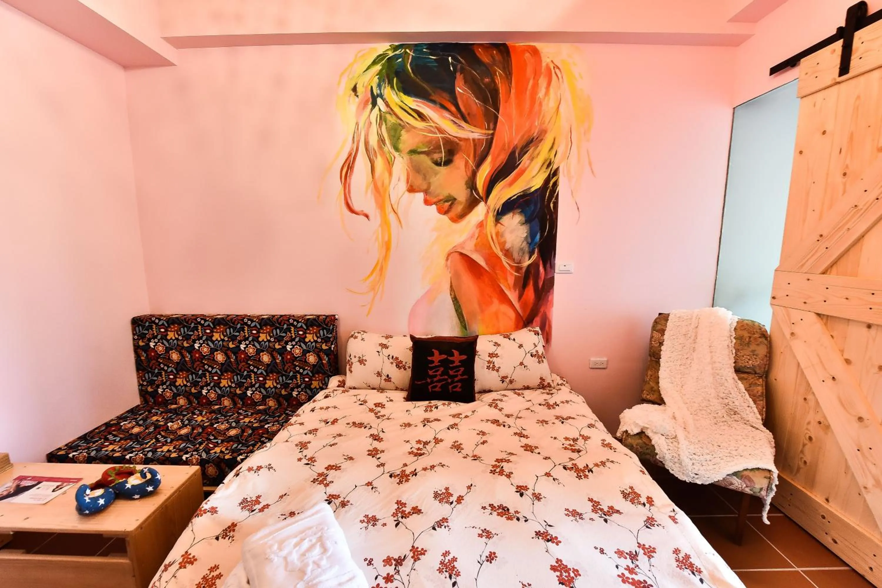 Bed in Anping Wikid Design Hotel