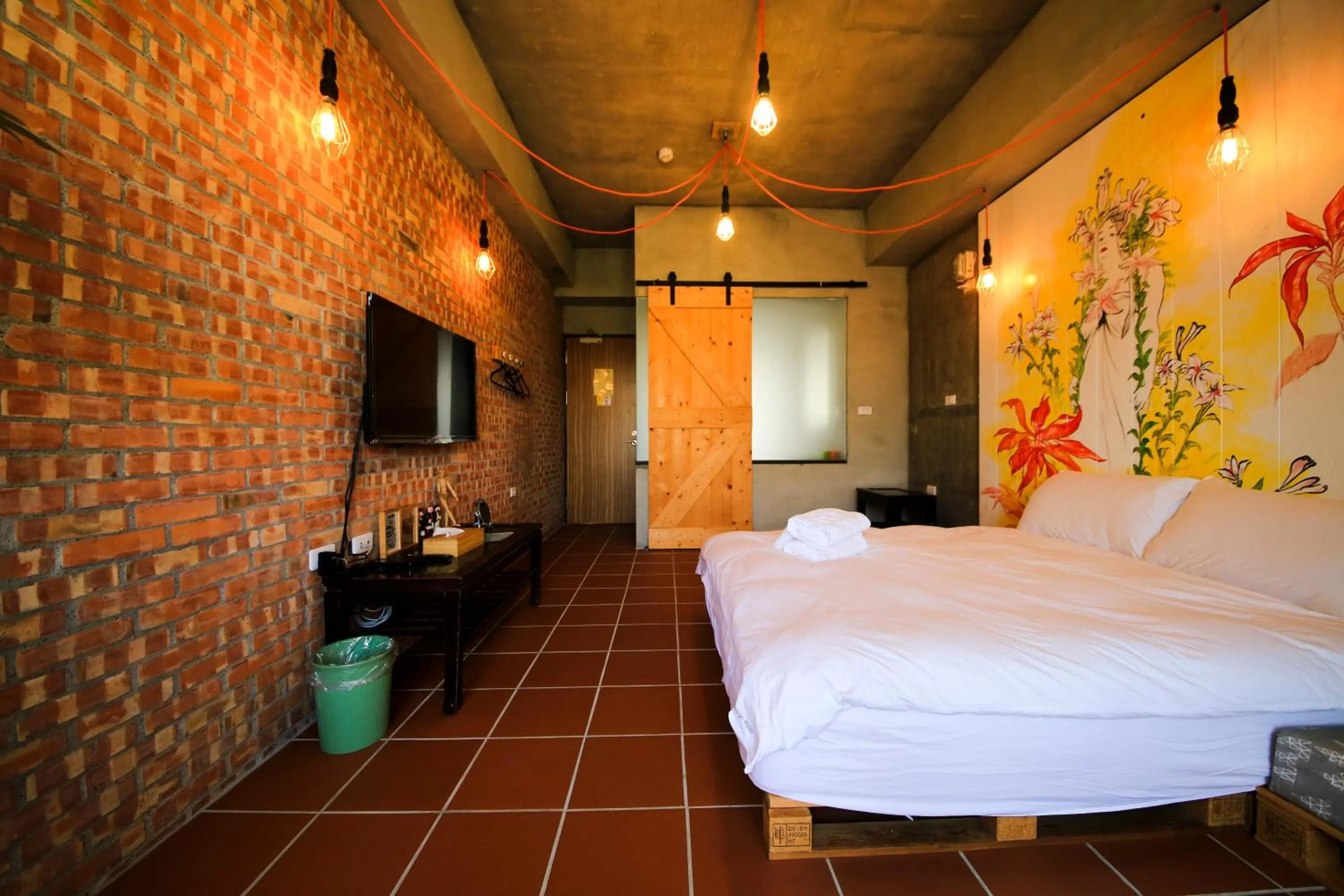 Bed in Anping Wikid Design Hotel