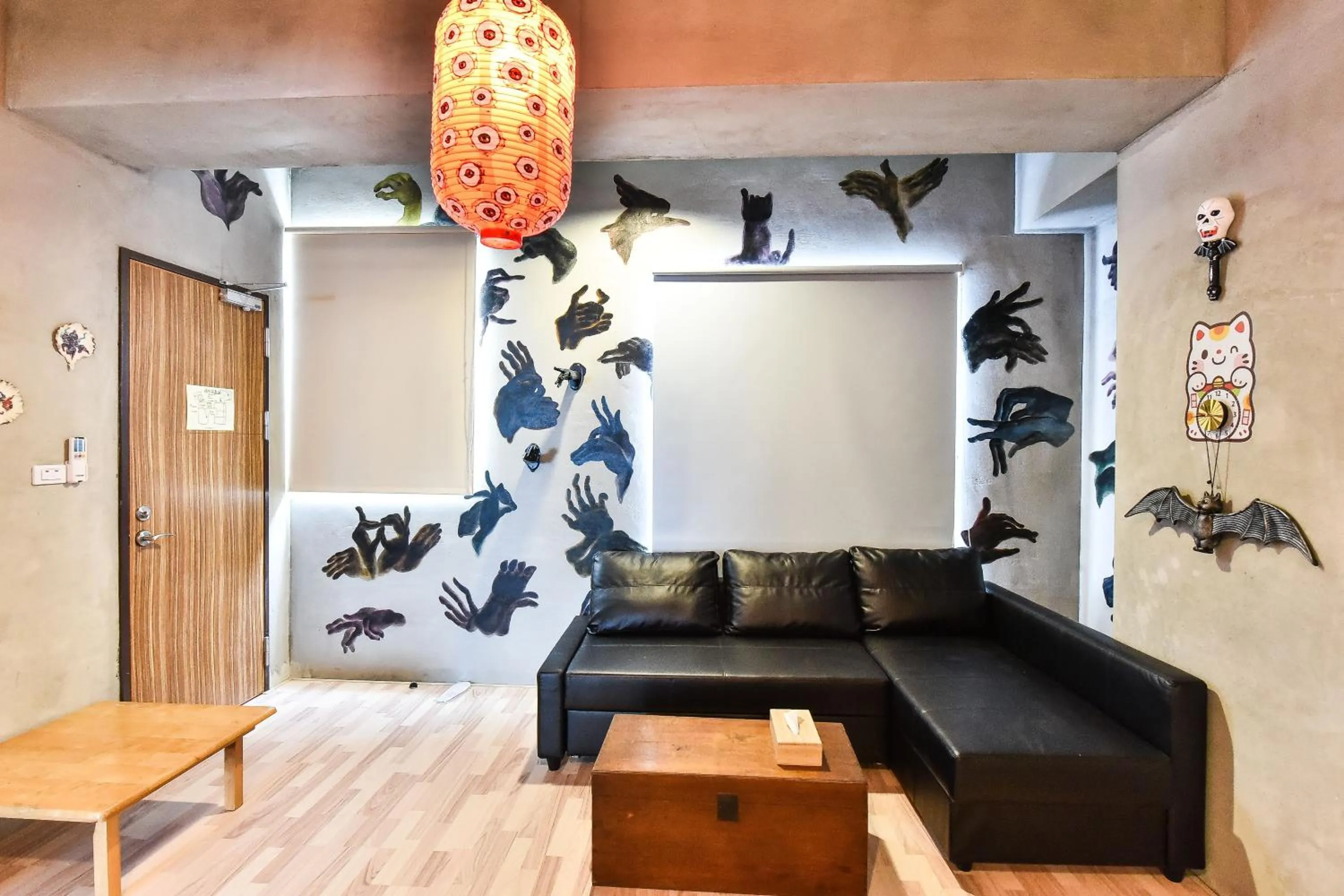 Seating area in Anping Wikid Design Hotel