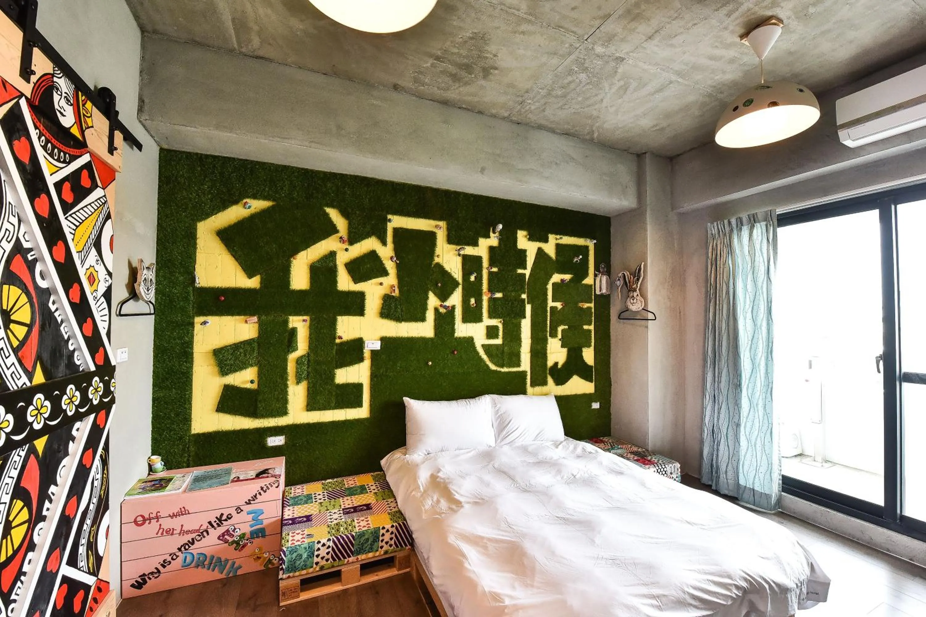 Bed in Anping Wikid Design Hotel
