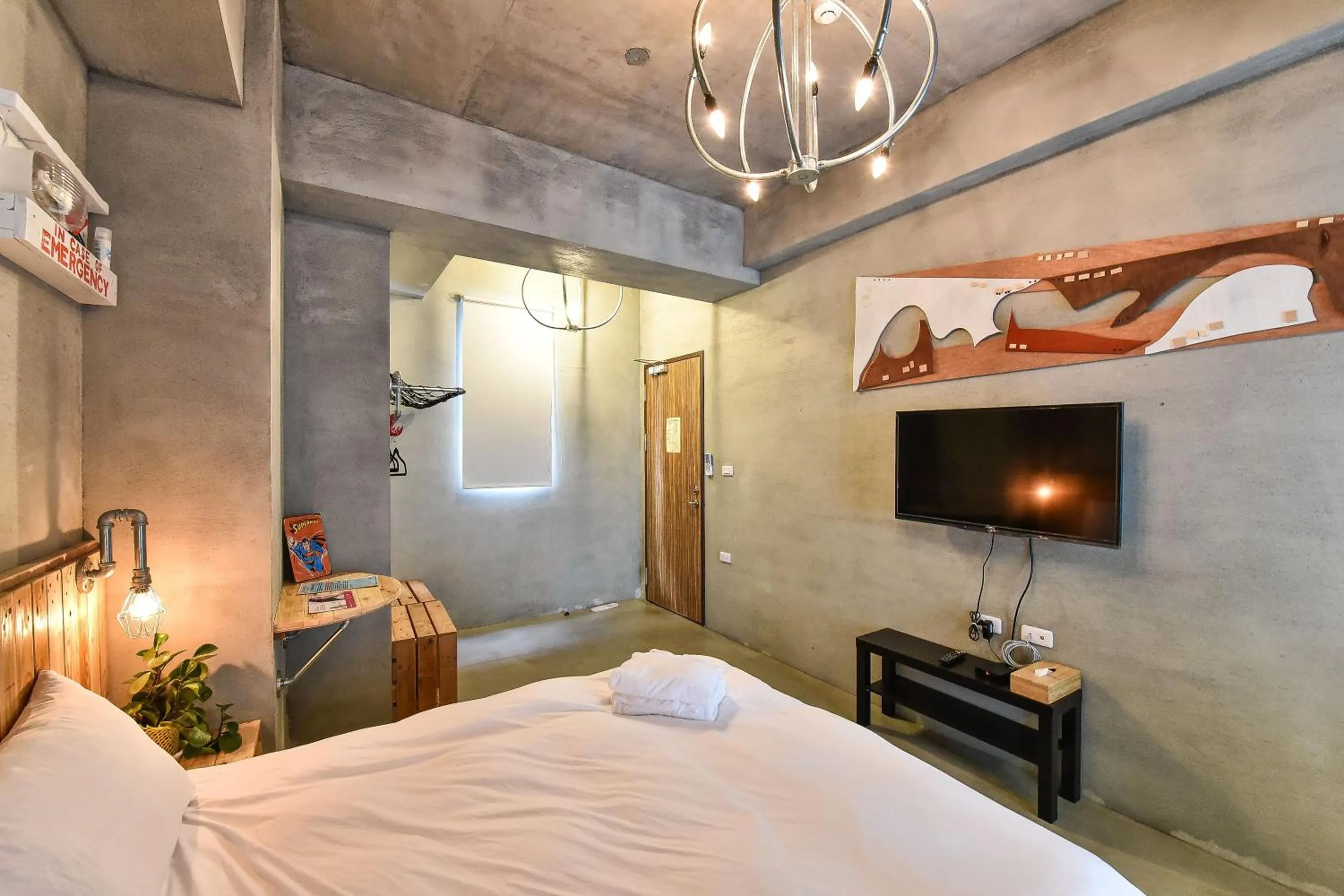 Photo of the whole room, Bed in Anping Wikid Design Hotel