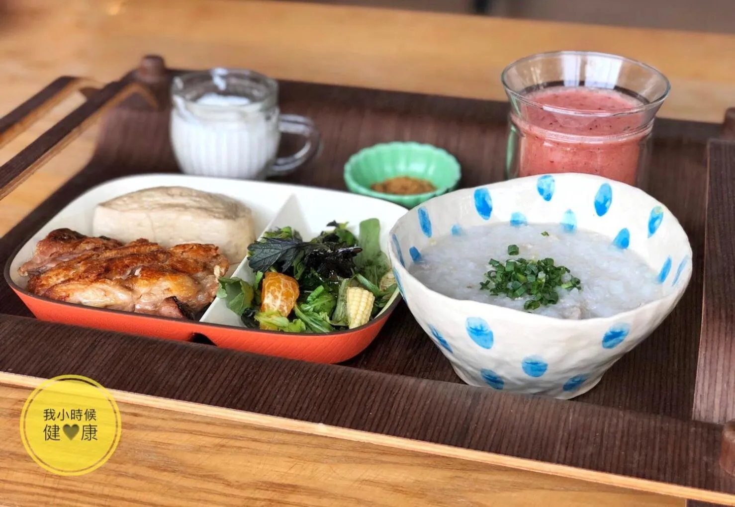 Asian breakfast in Anping Wikid Design Hotel