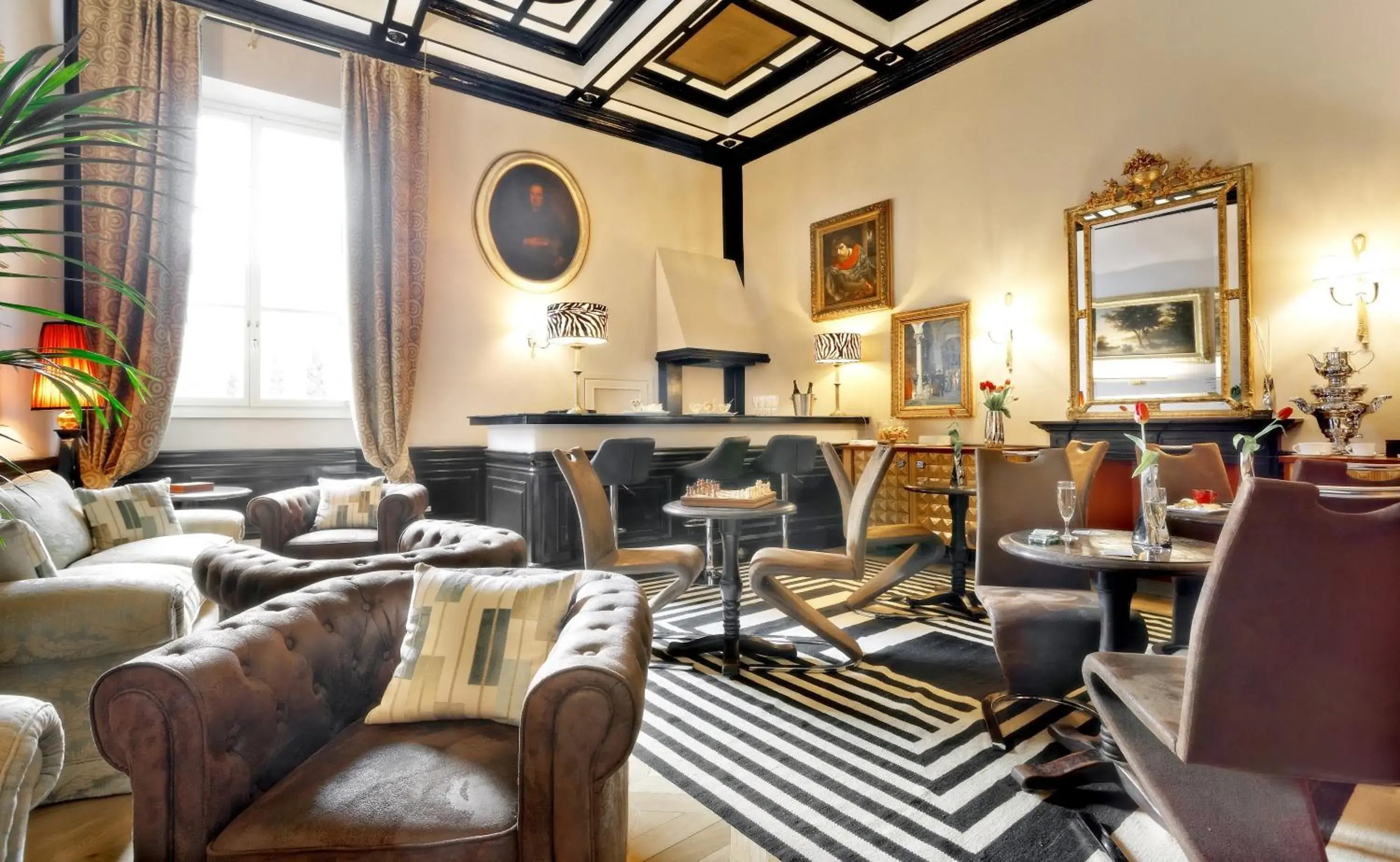 Lounge or bar in La Maison du Sage Lounge or bar in La Maison du Sage