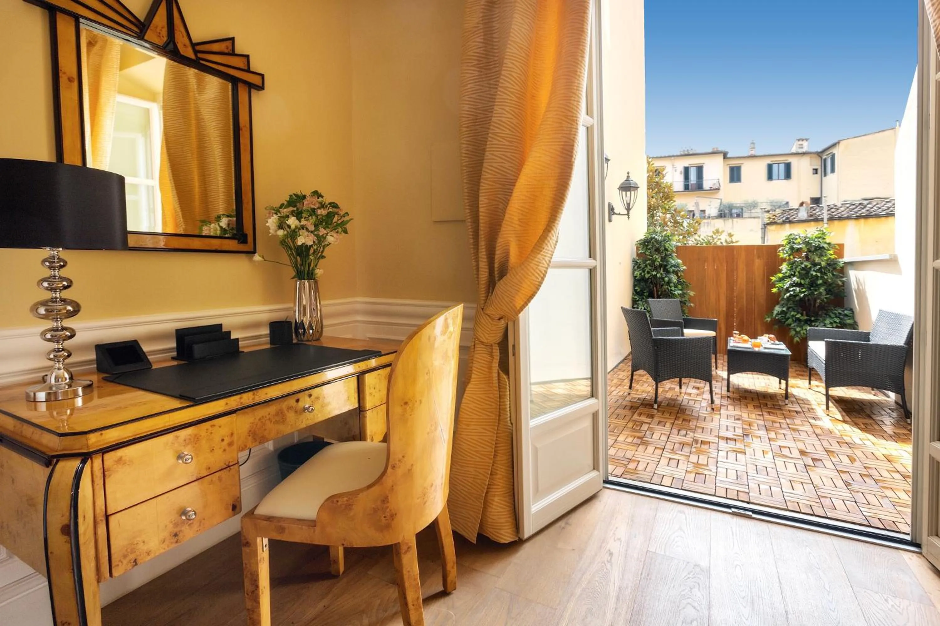 Balcony/Terrace in La Maison du Sage