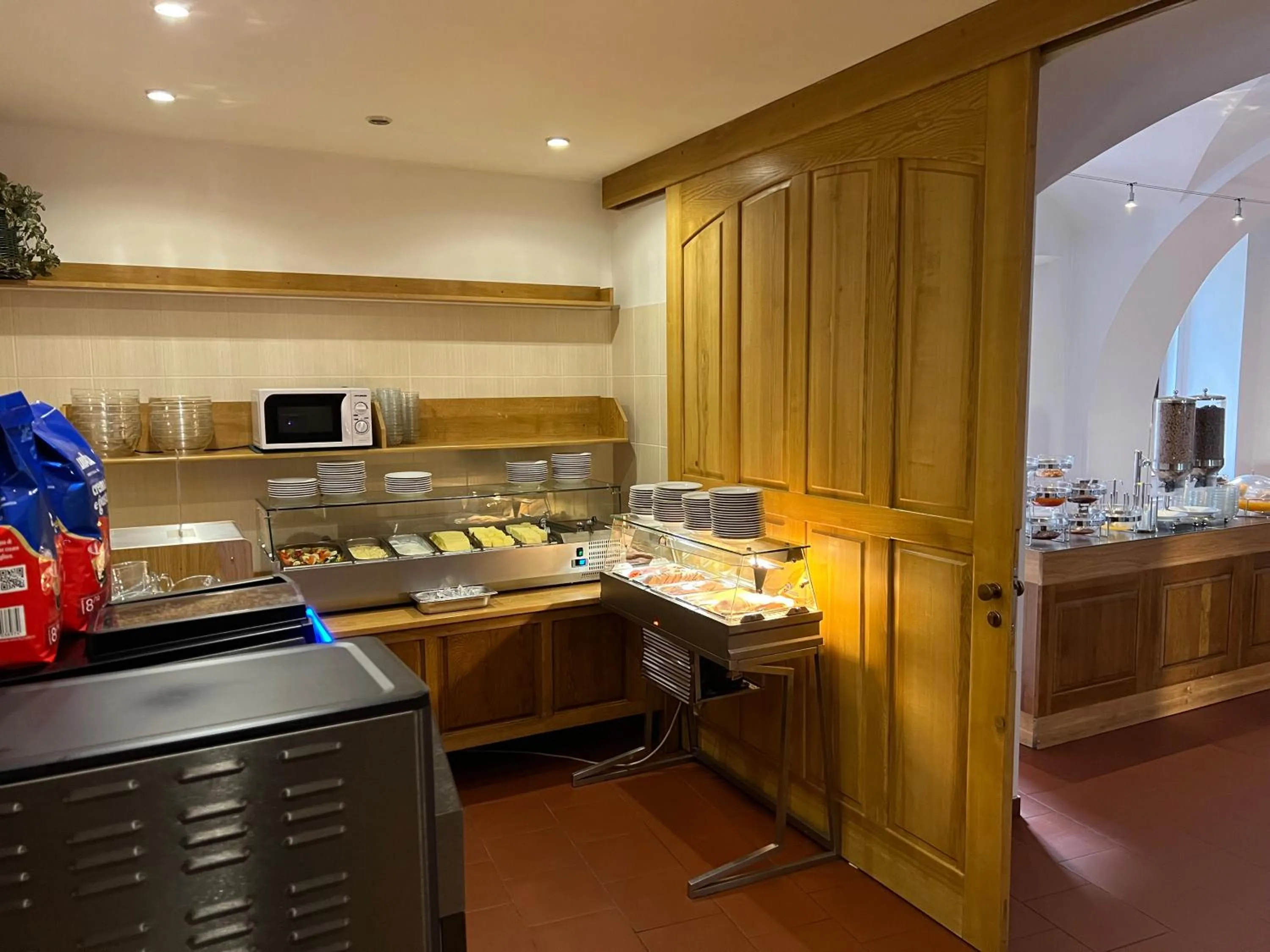 Buffet breakfast in Hotel Praha