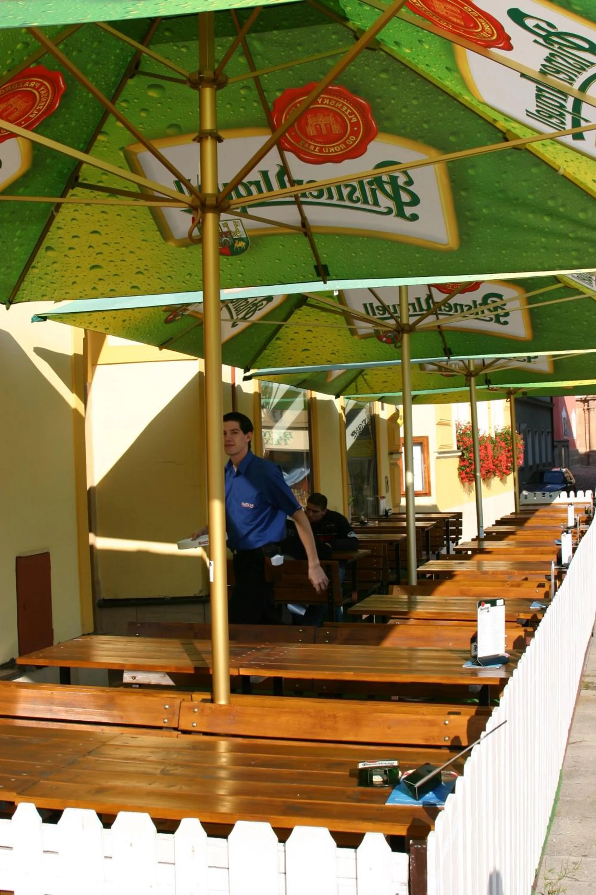 Seating area in Hotel Praha