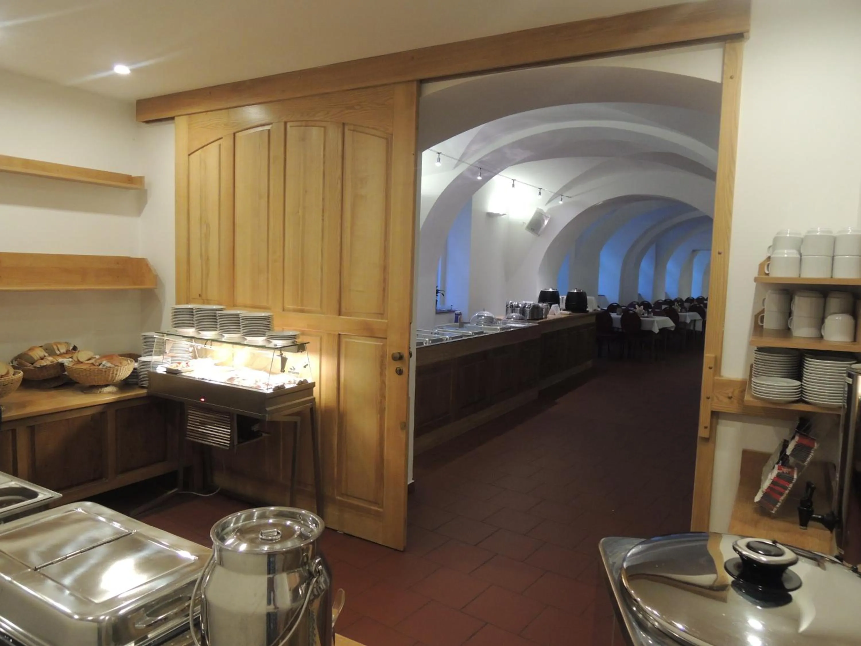 Buffet breakfast in Hotel Praha