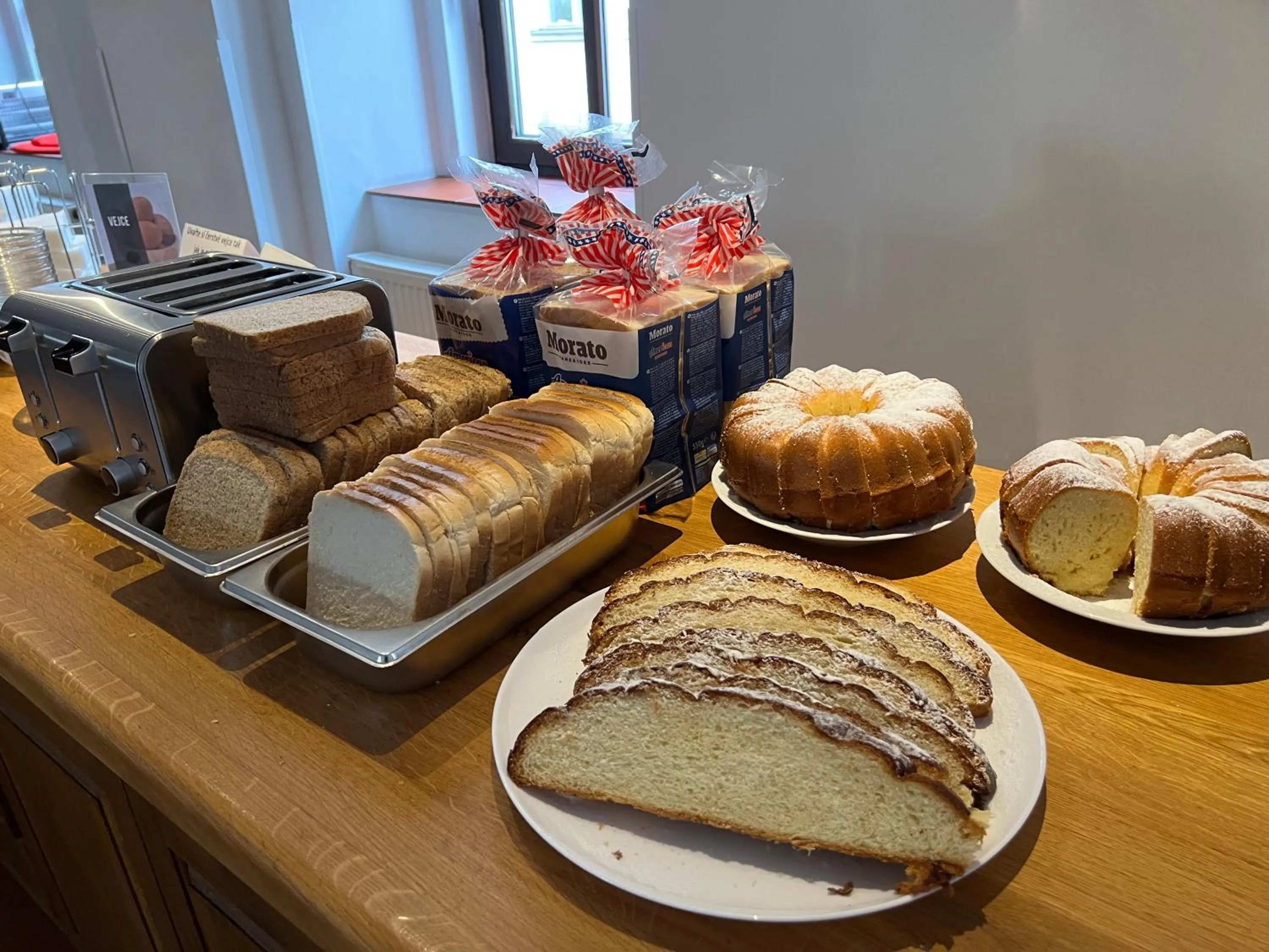 Buffet breakfast in Hotel Praha