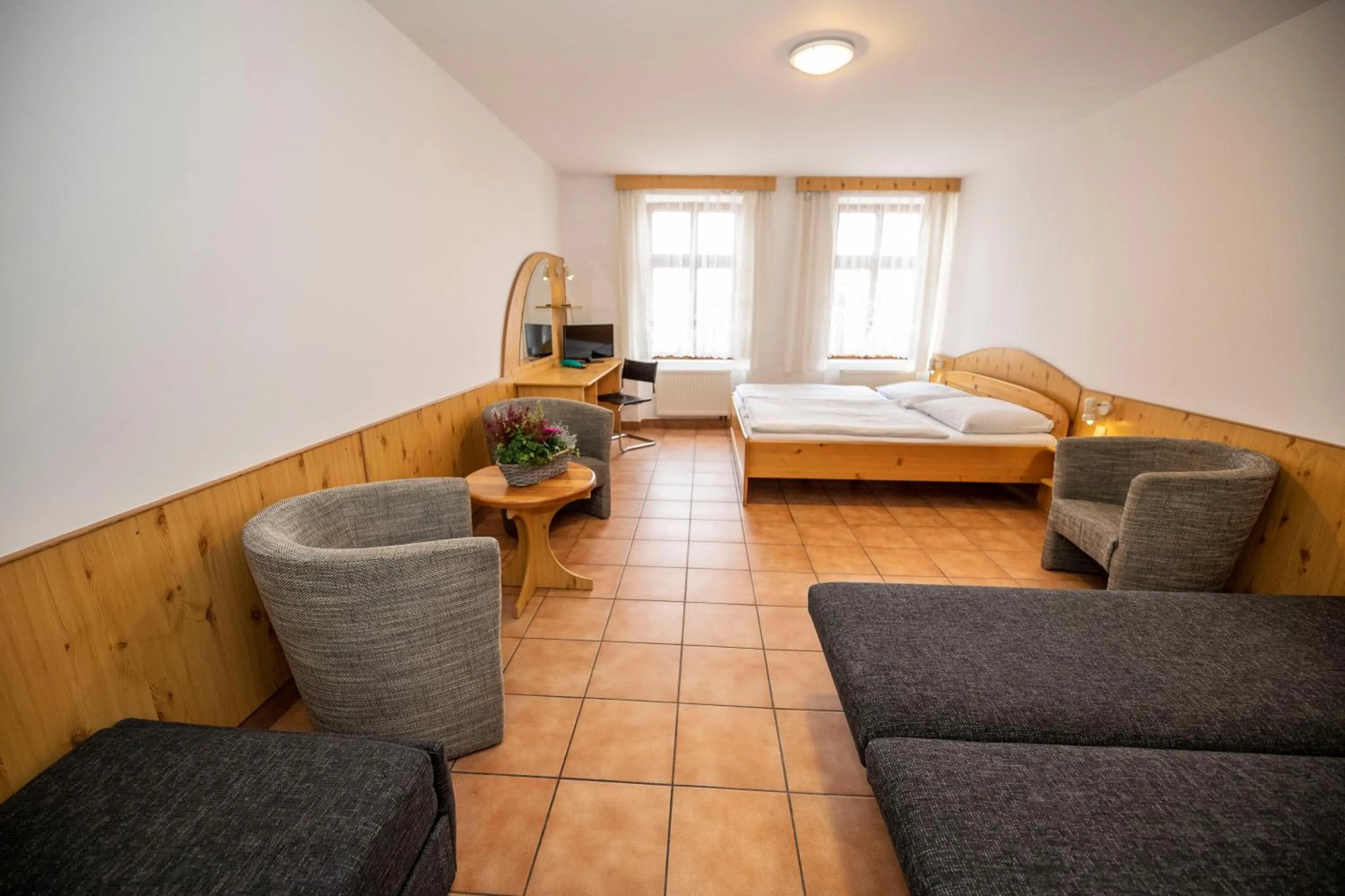 Photo of the whole room, Bed in Hotel Praha