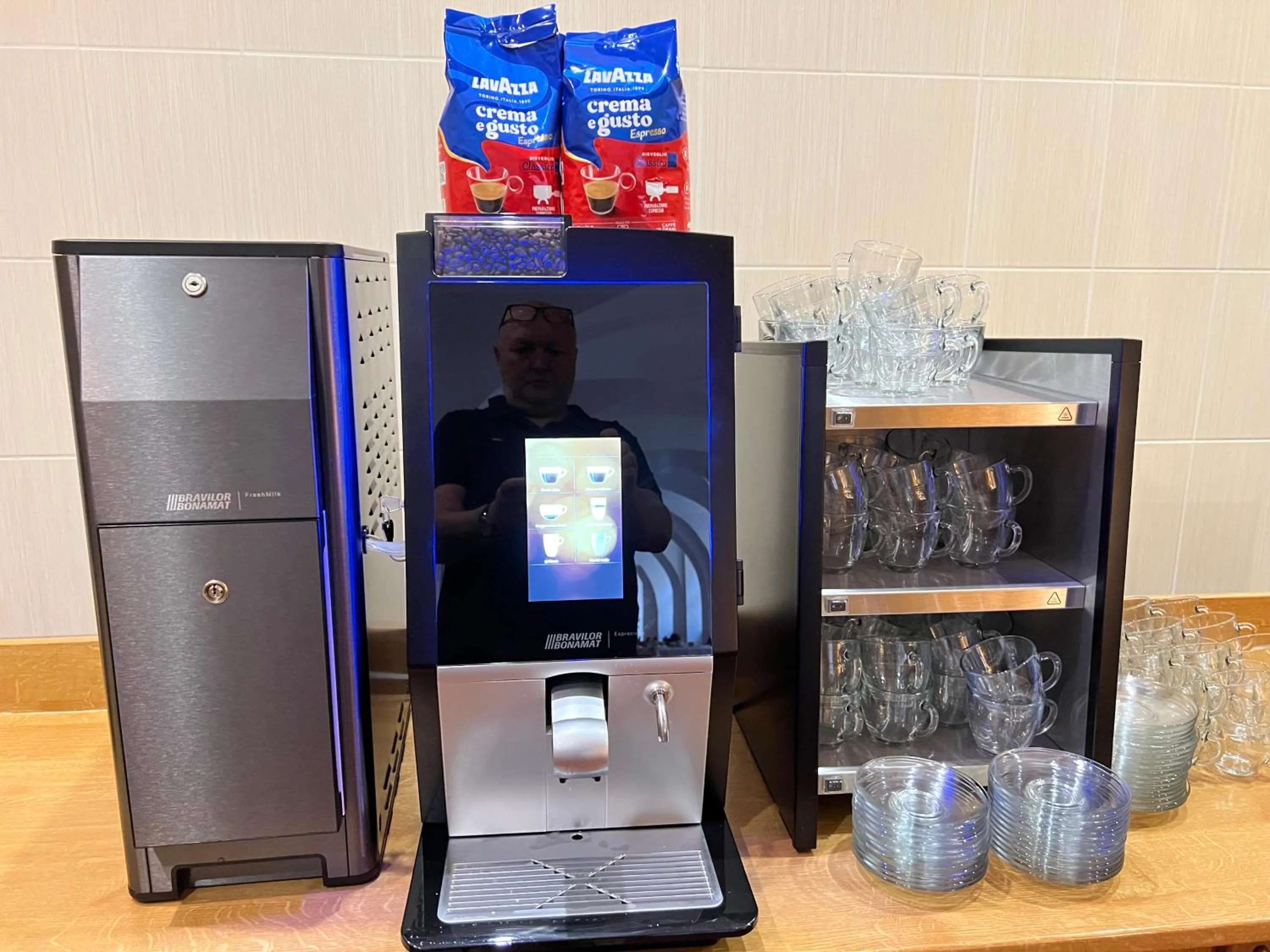 Buffet breakfast in Hotel Praha