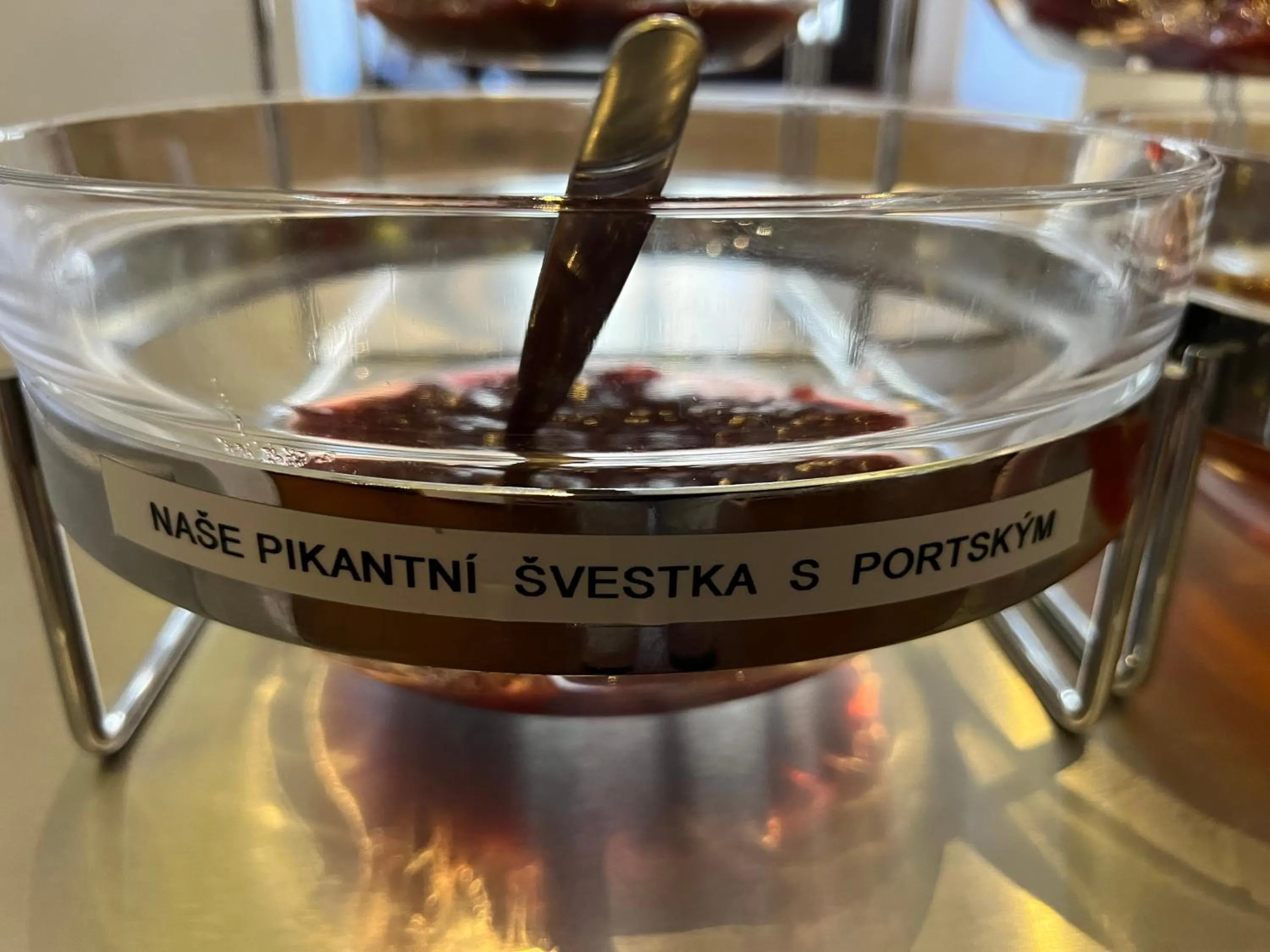 Buffet breakfast in Hotel Praha