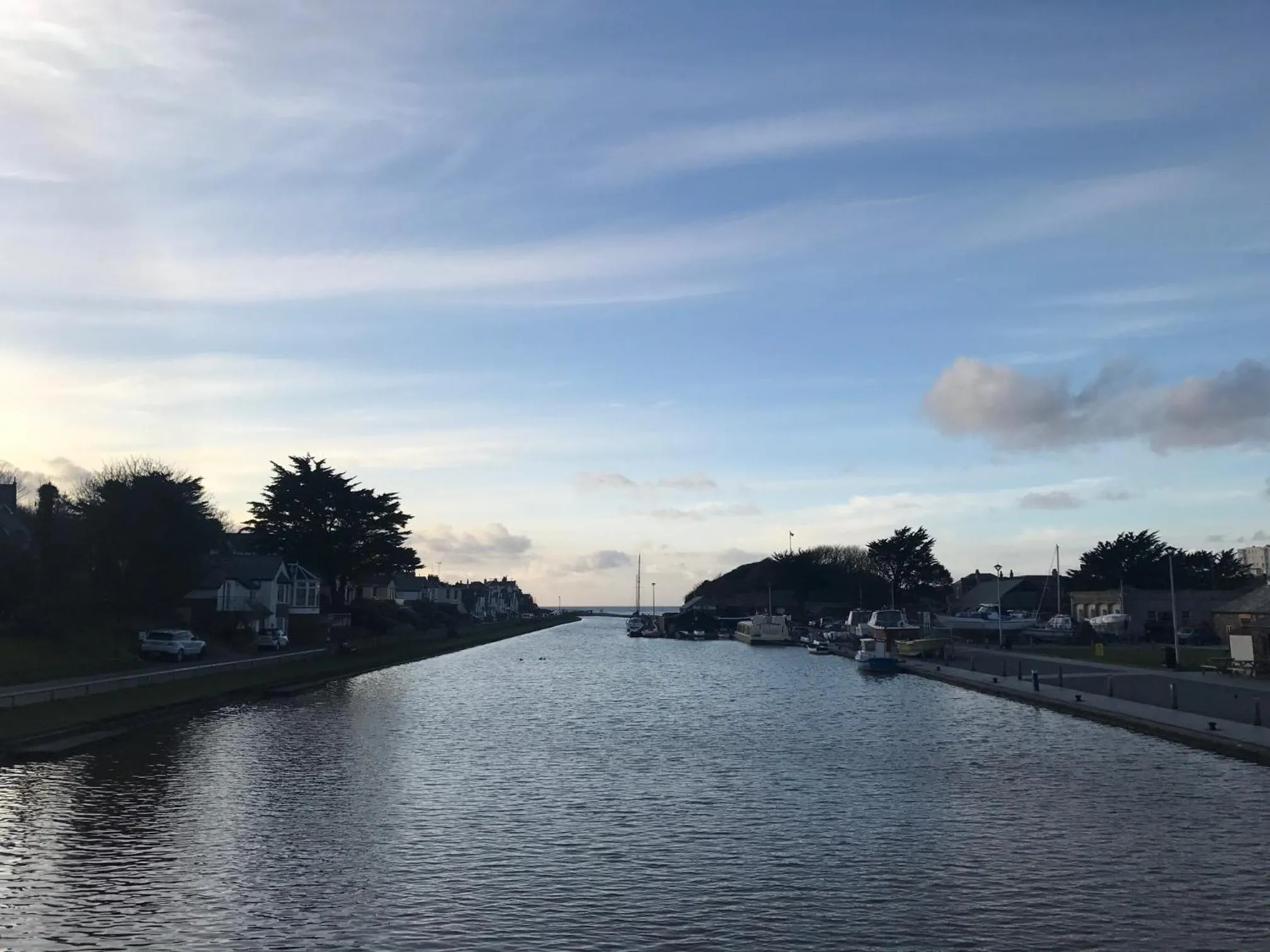Natural landscape in Pentire Coastal Holiday Park