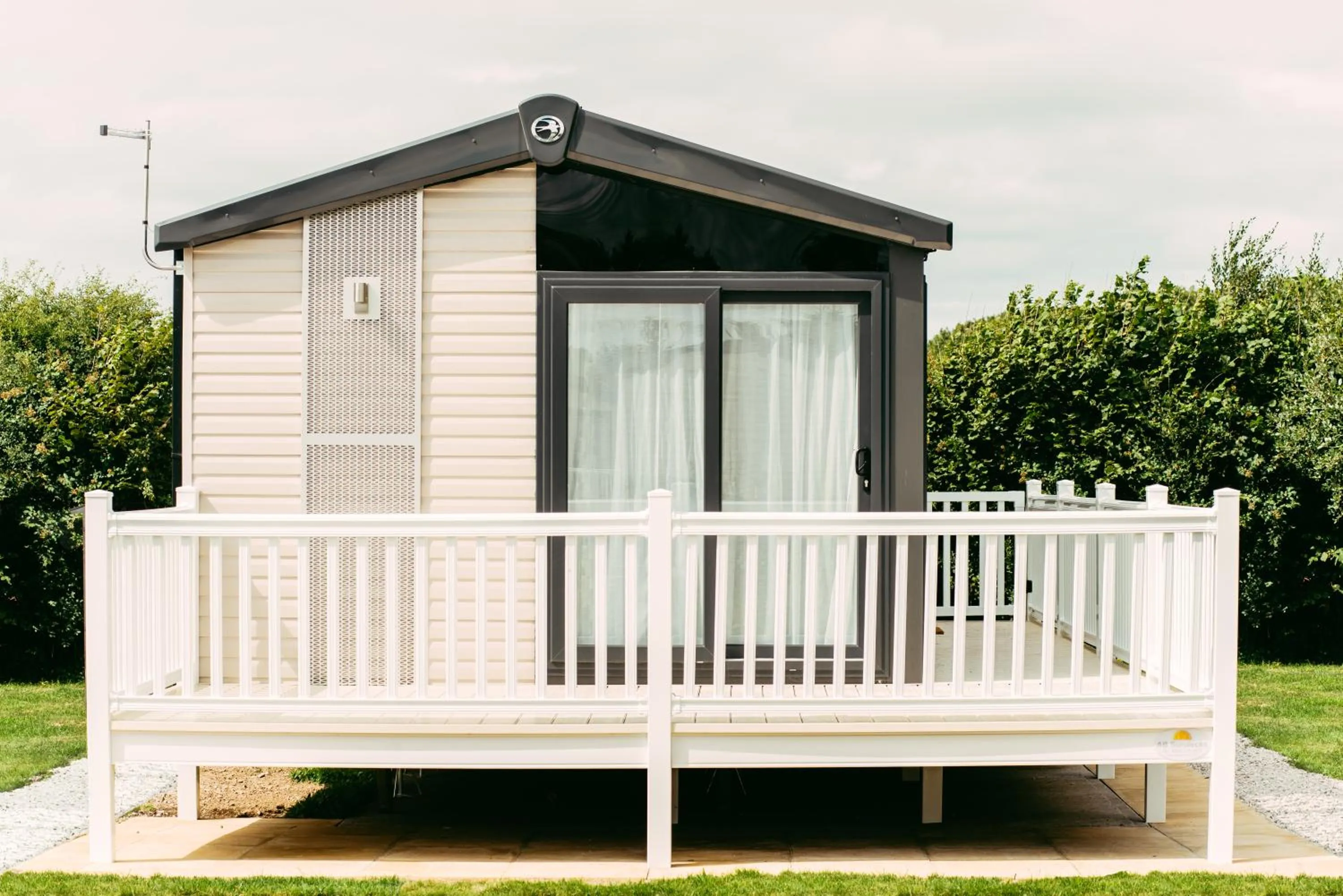 Balcony/Terrace in Pentire Coastal Holiday Park