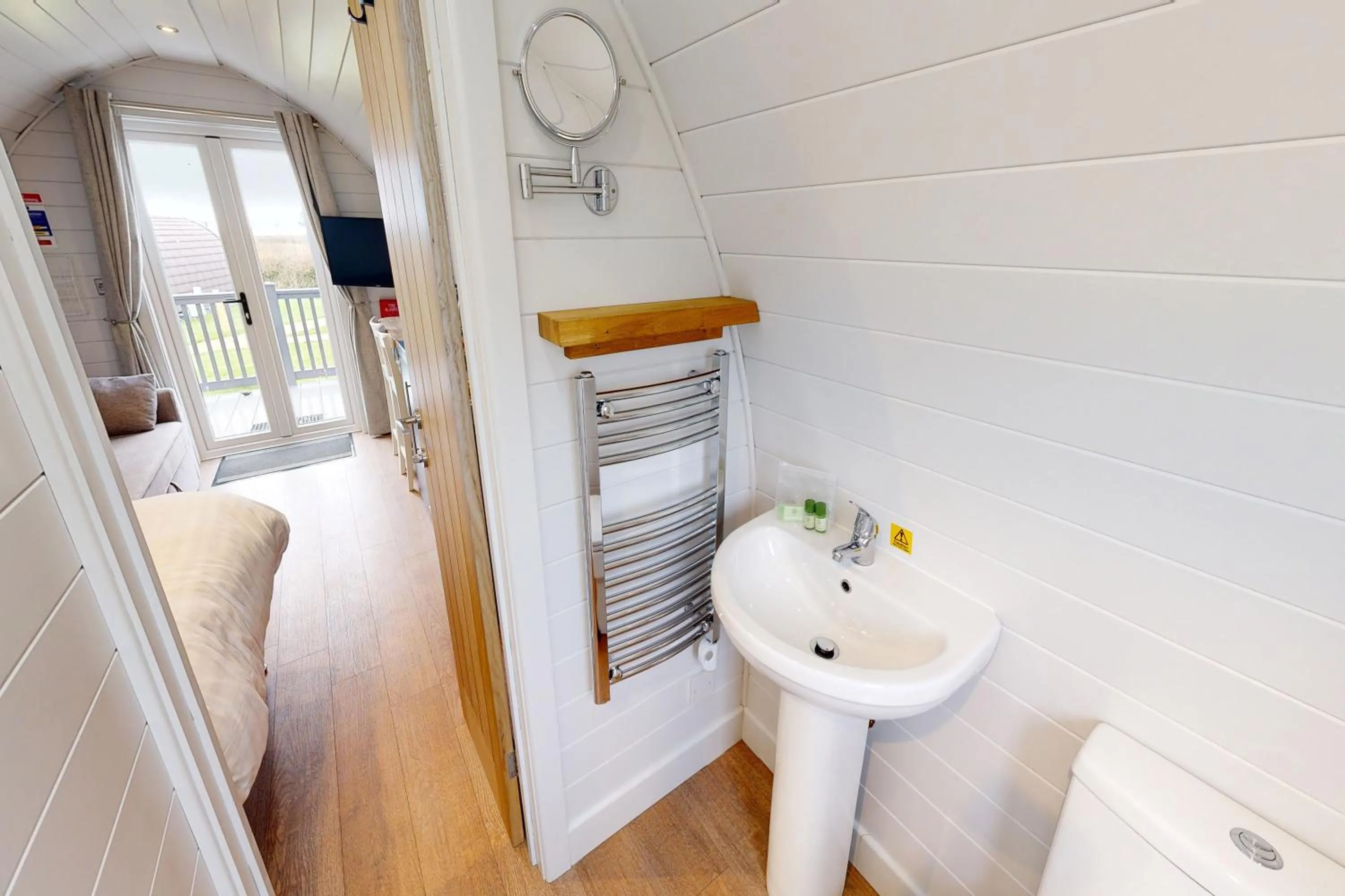 Bathroom in Pentire Coastal Holiday Park