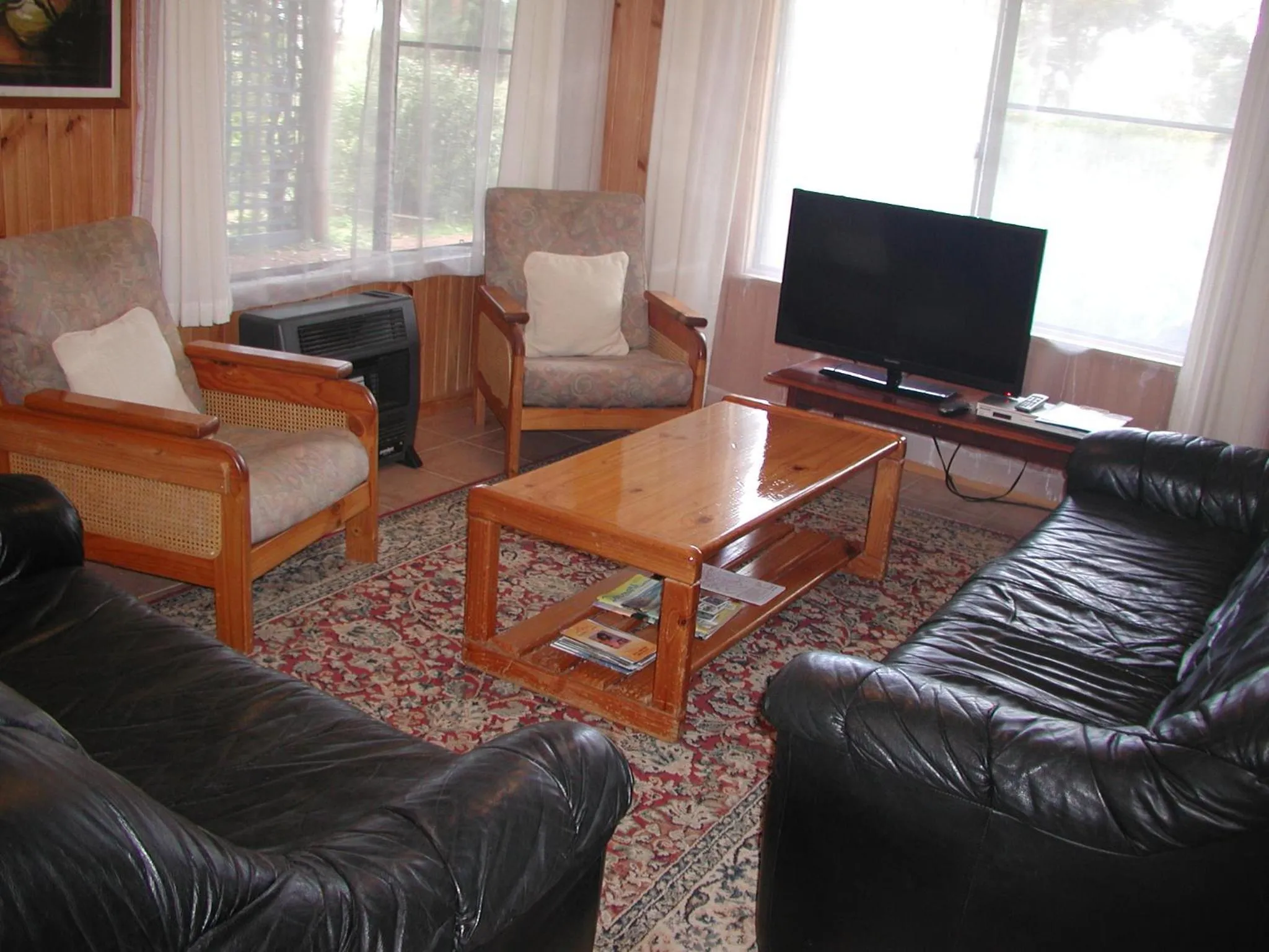 Living room in Rainbow House