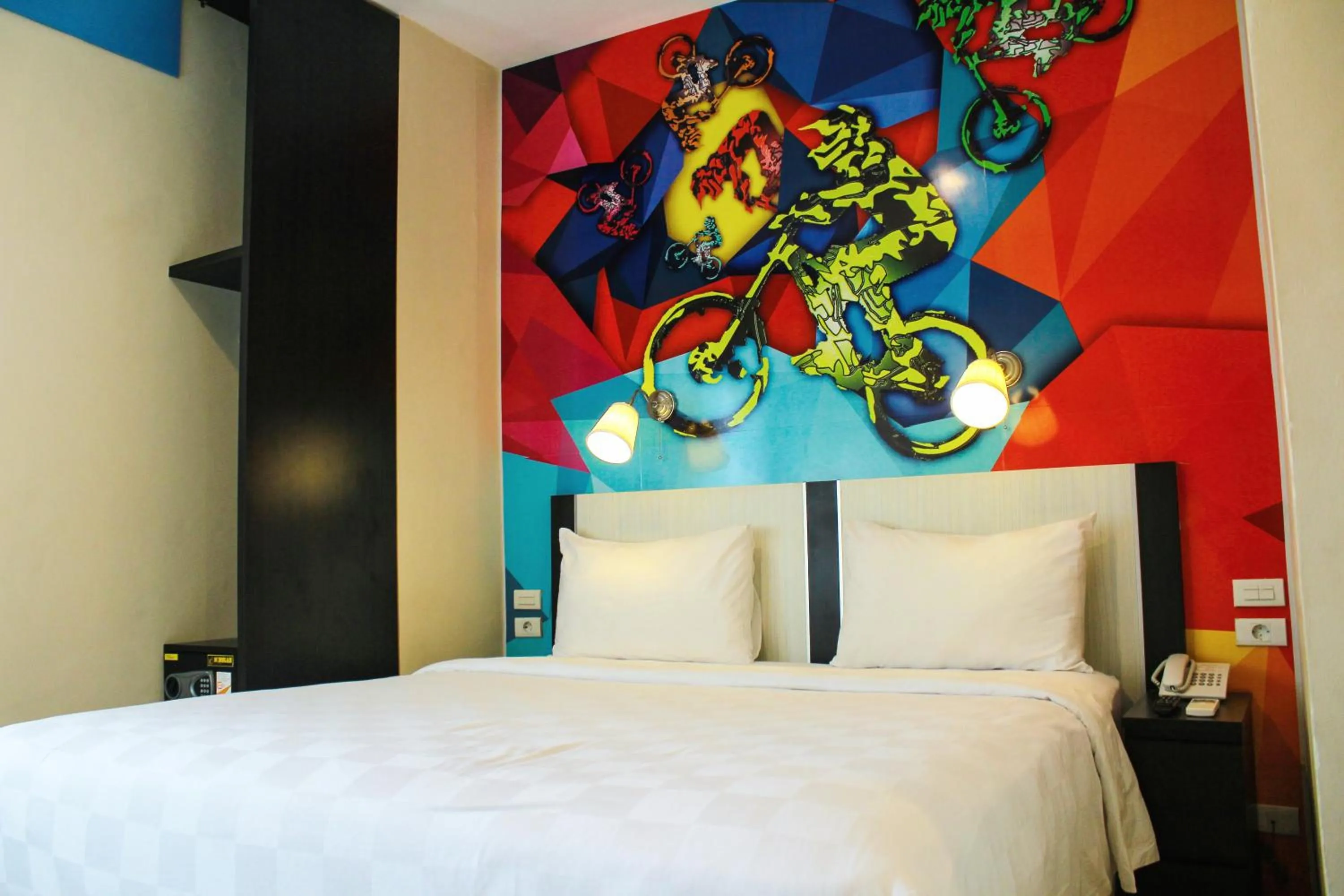 Bed in Sinar Sport Hotel