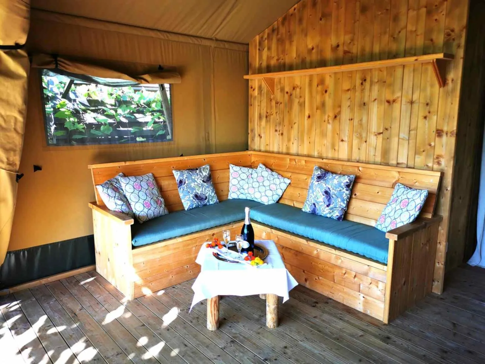 Living room in Il Girasole Country Village