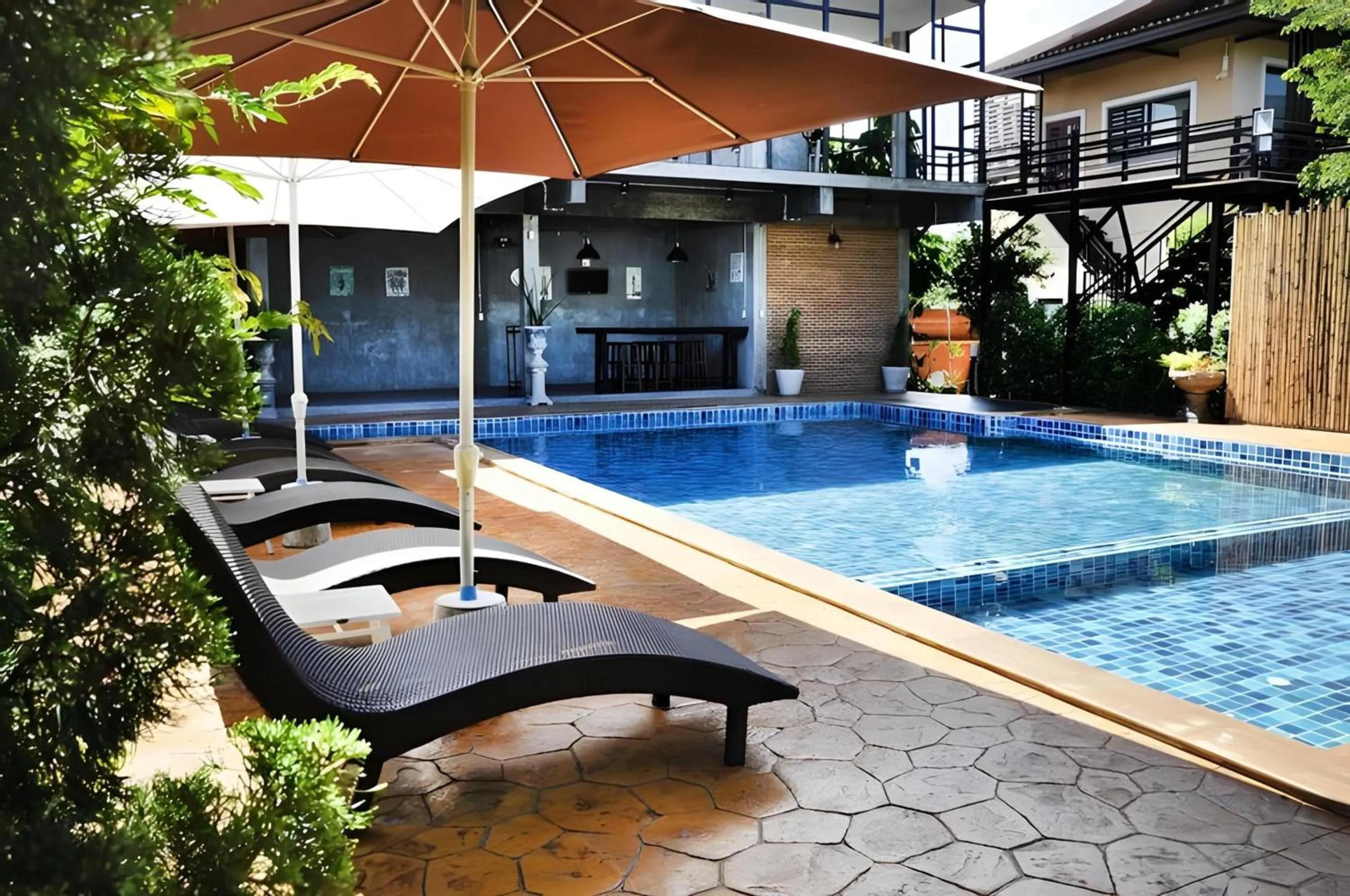 Property building in Capital O 727 Be One Resort