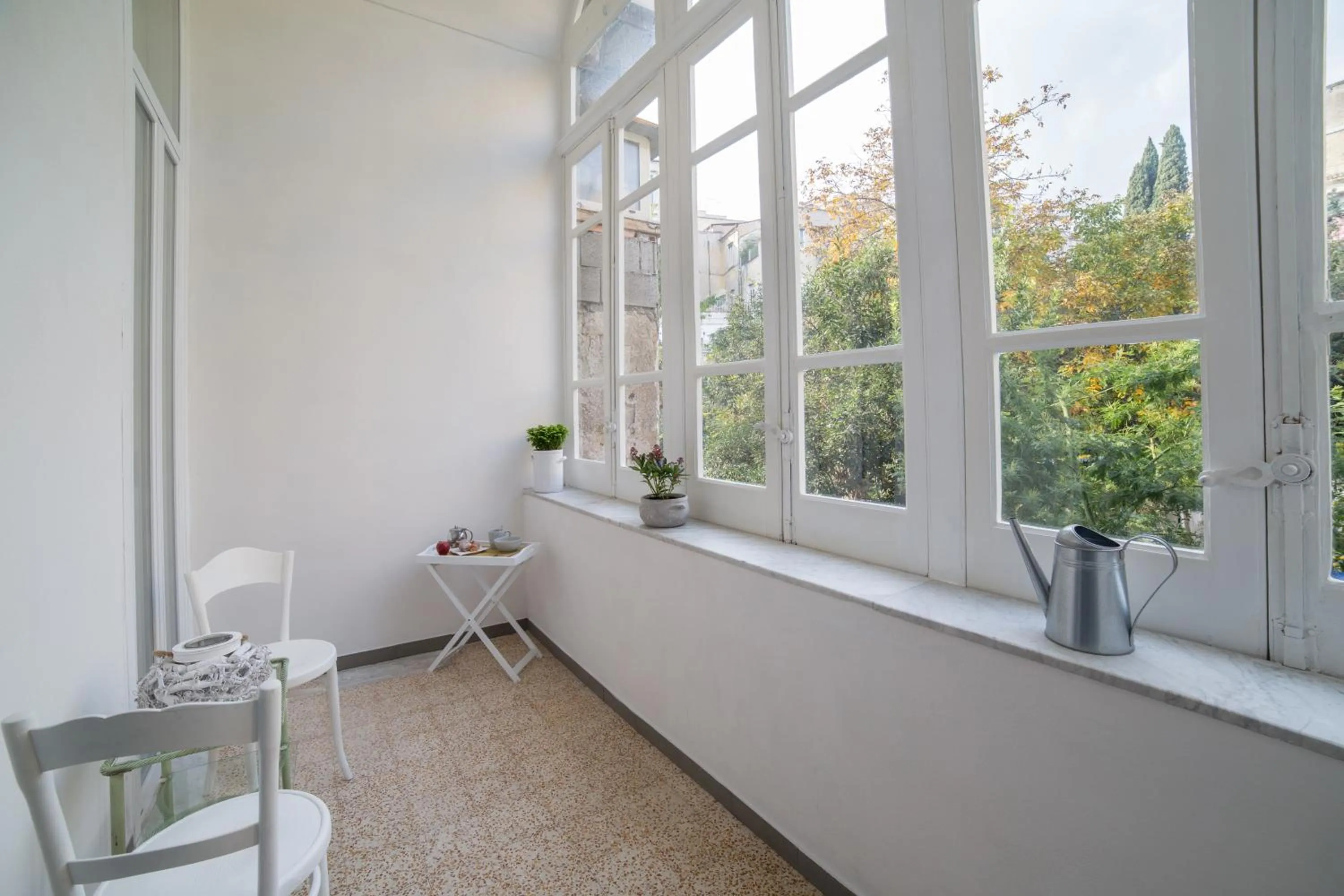 Patio in The Foria House by House In Naples